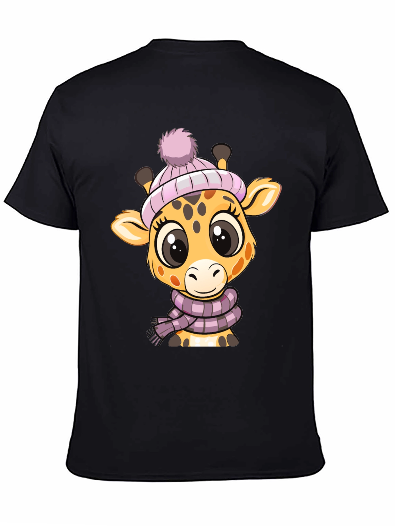 Cute Giraffe T-Shirt - Winter Ready