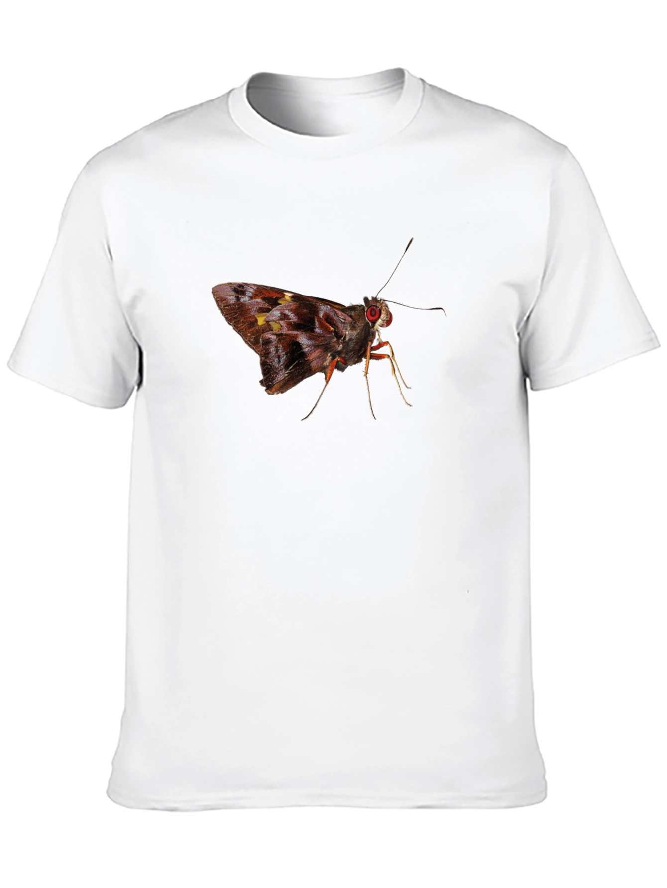 Butterfly Graphic Tee - Nature Lovers Black T-Shirt