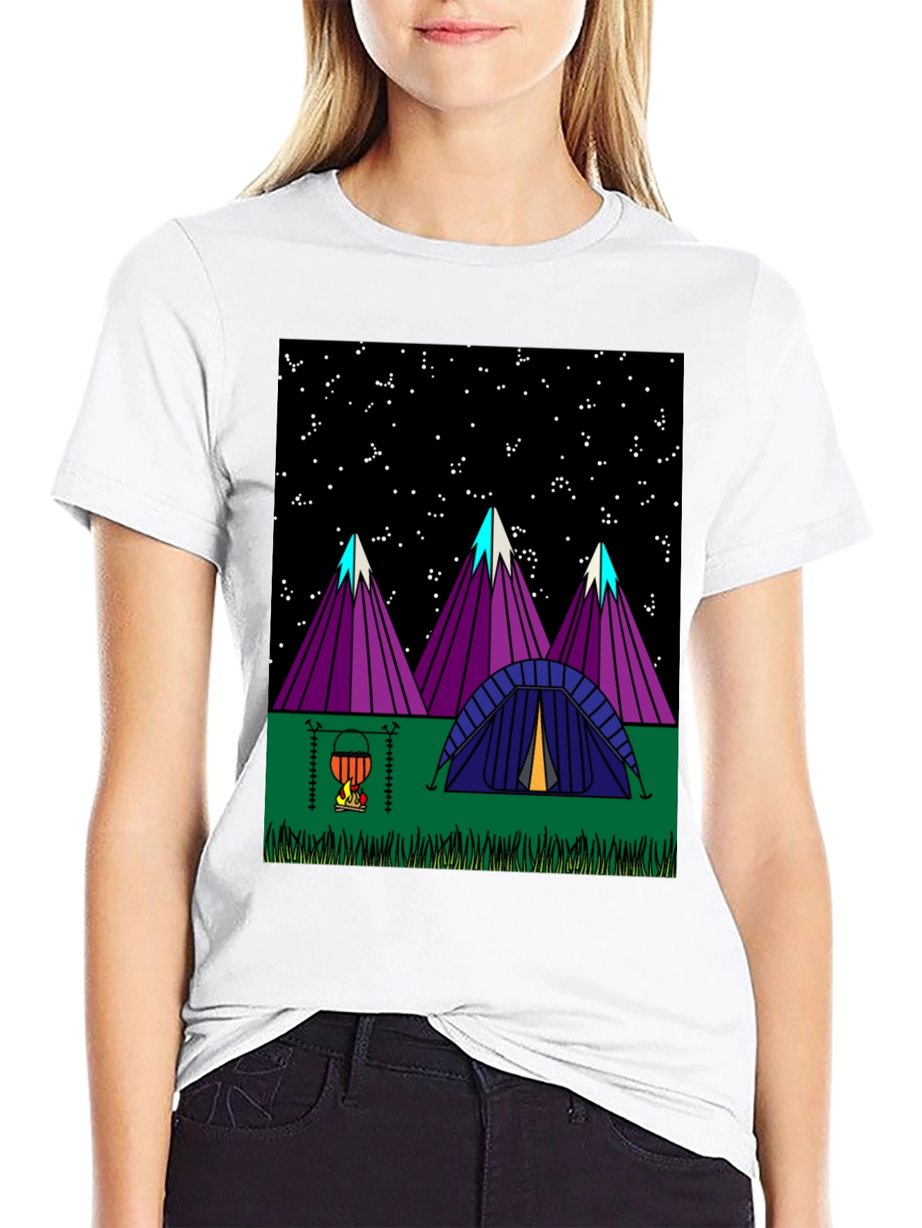 Camping Adventure Graphic Tee