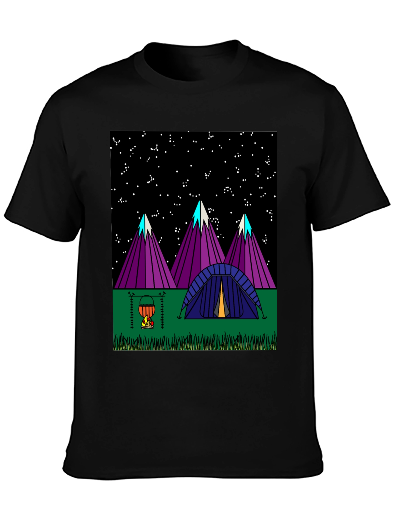 Camping Adventure Graphic Tee