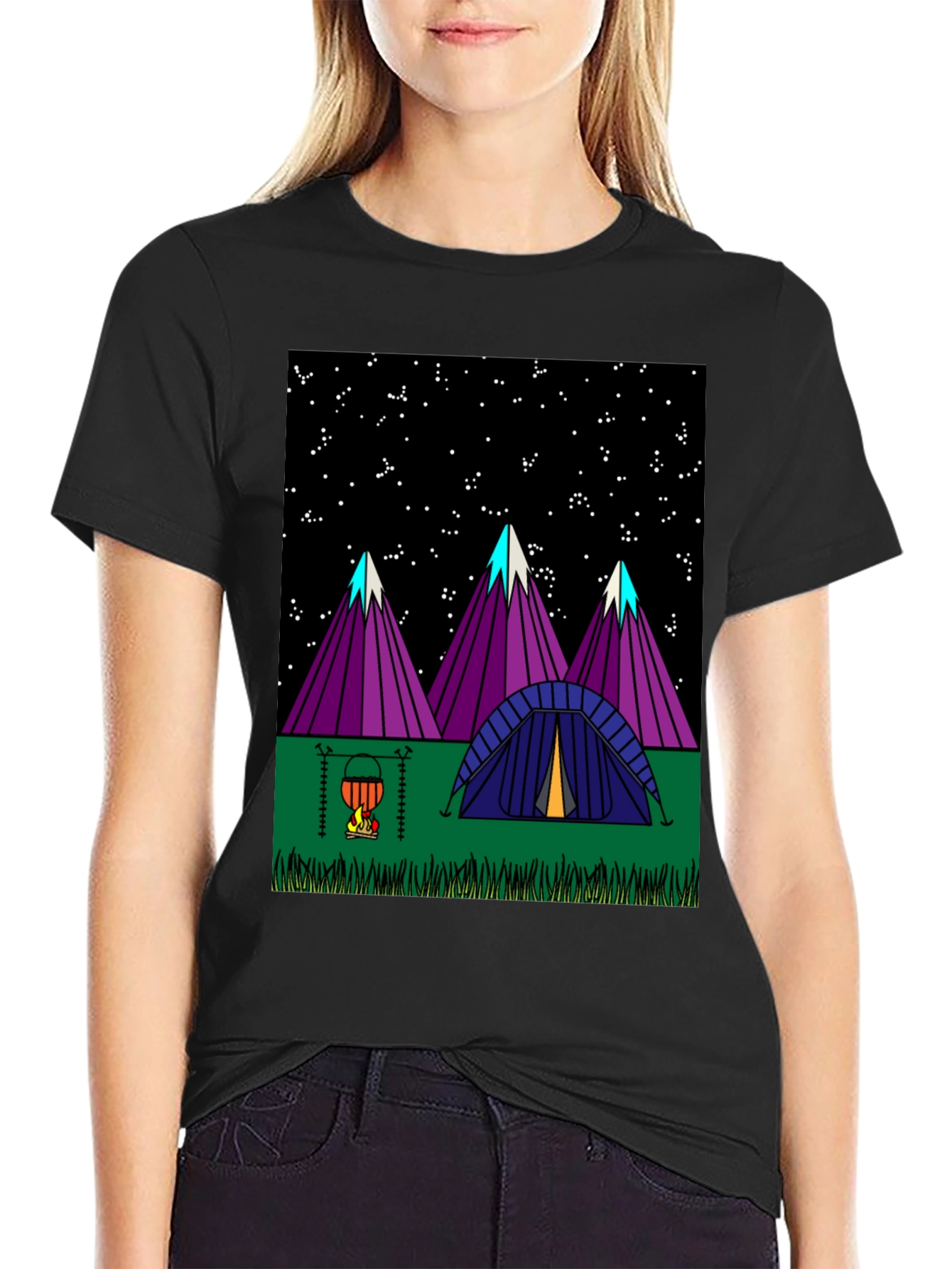 Camping Adventure Graphic Tee