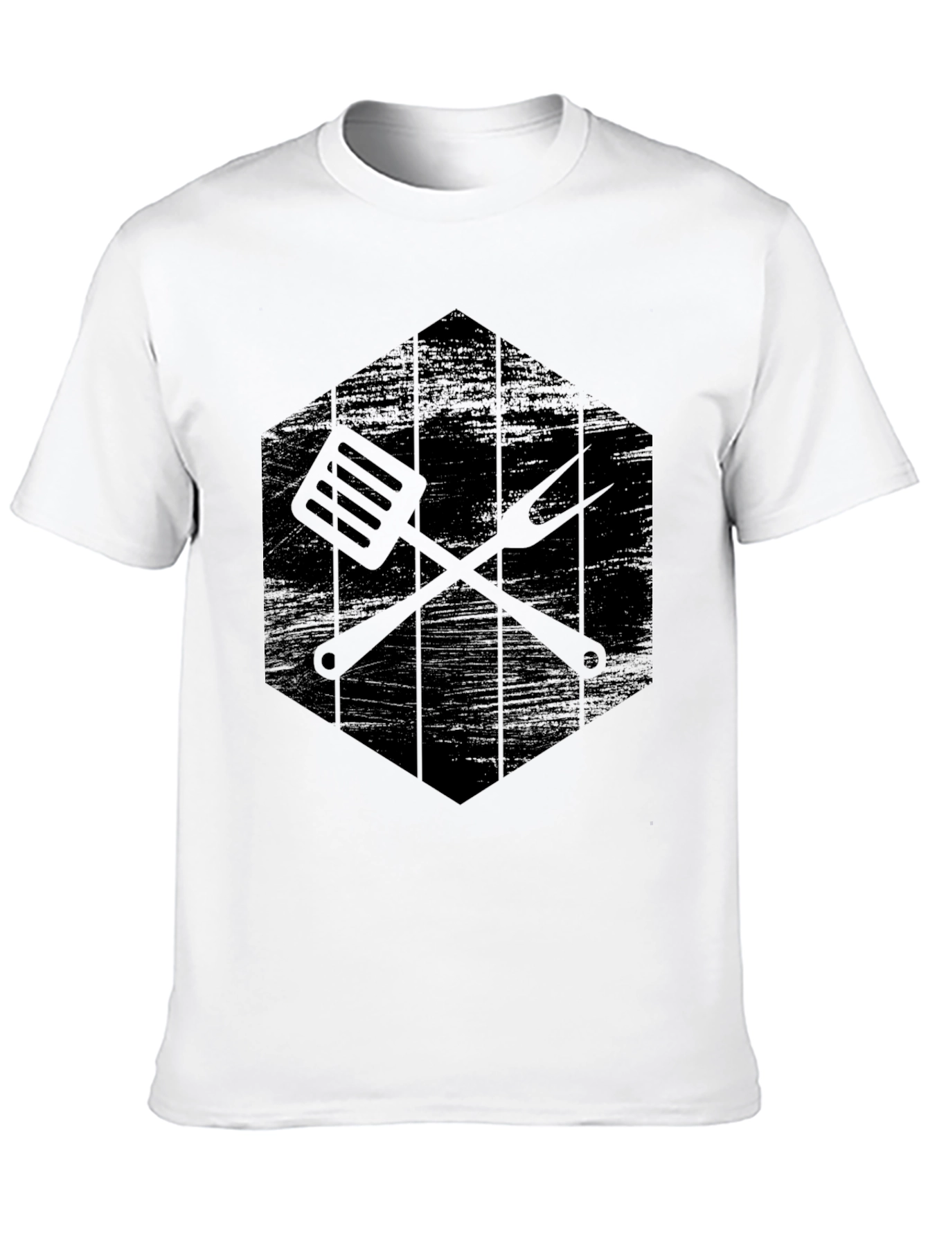 BBQ Time Black Graphic Tee