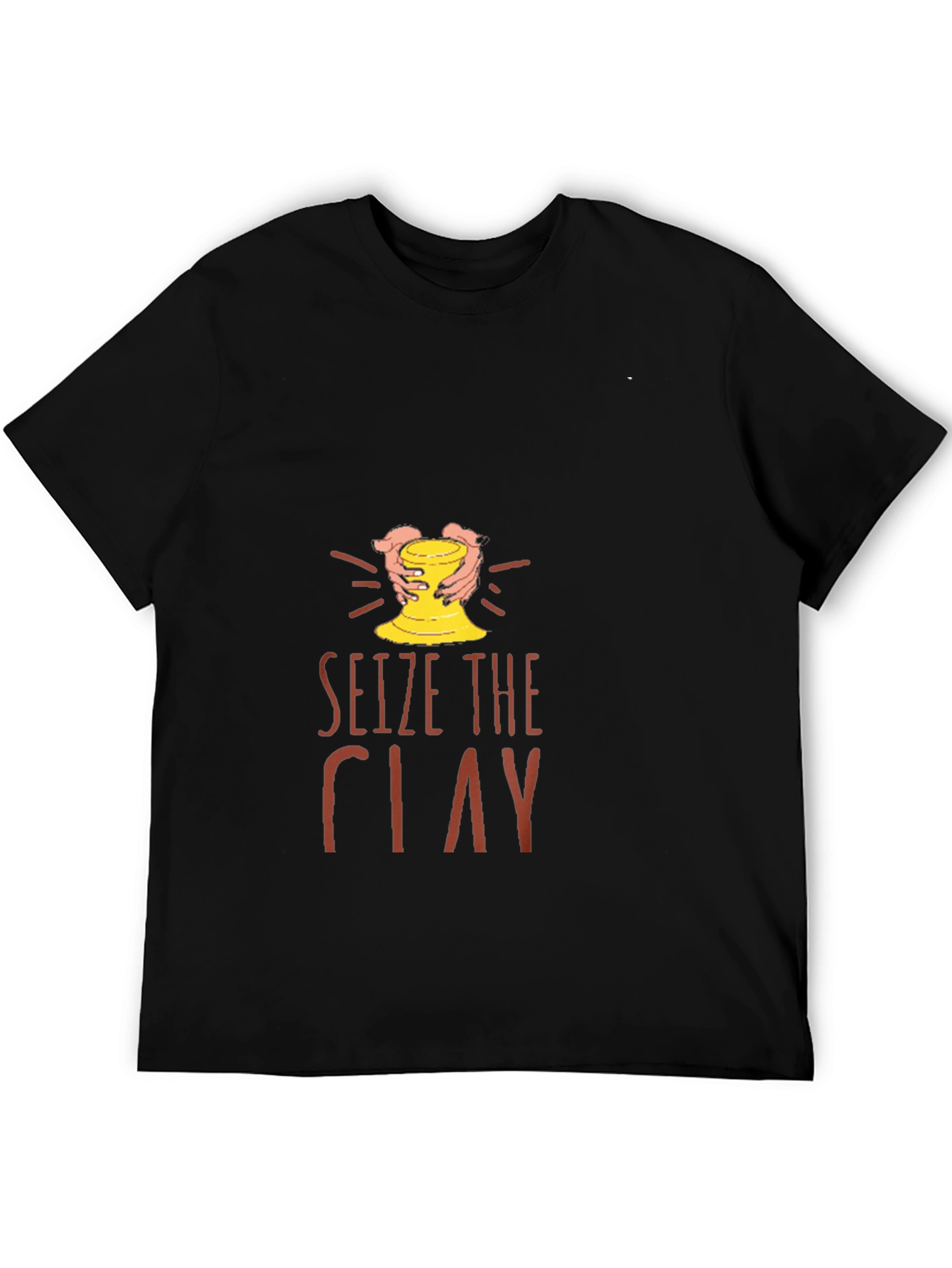Seize the Clay Graphic T-Shirt - Pottery Lover Gift
