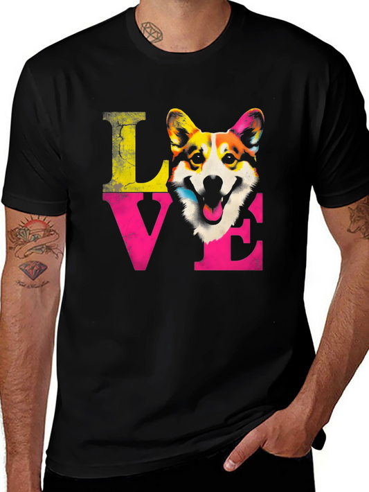 Corgi Love T-Shirt - Dog Lover Tee