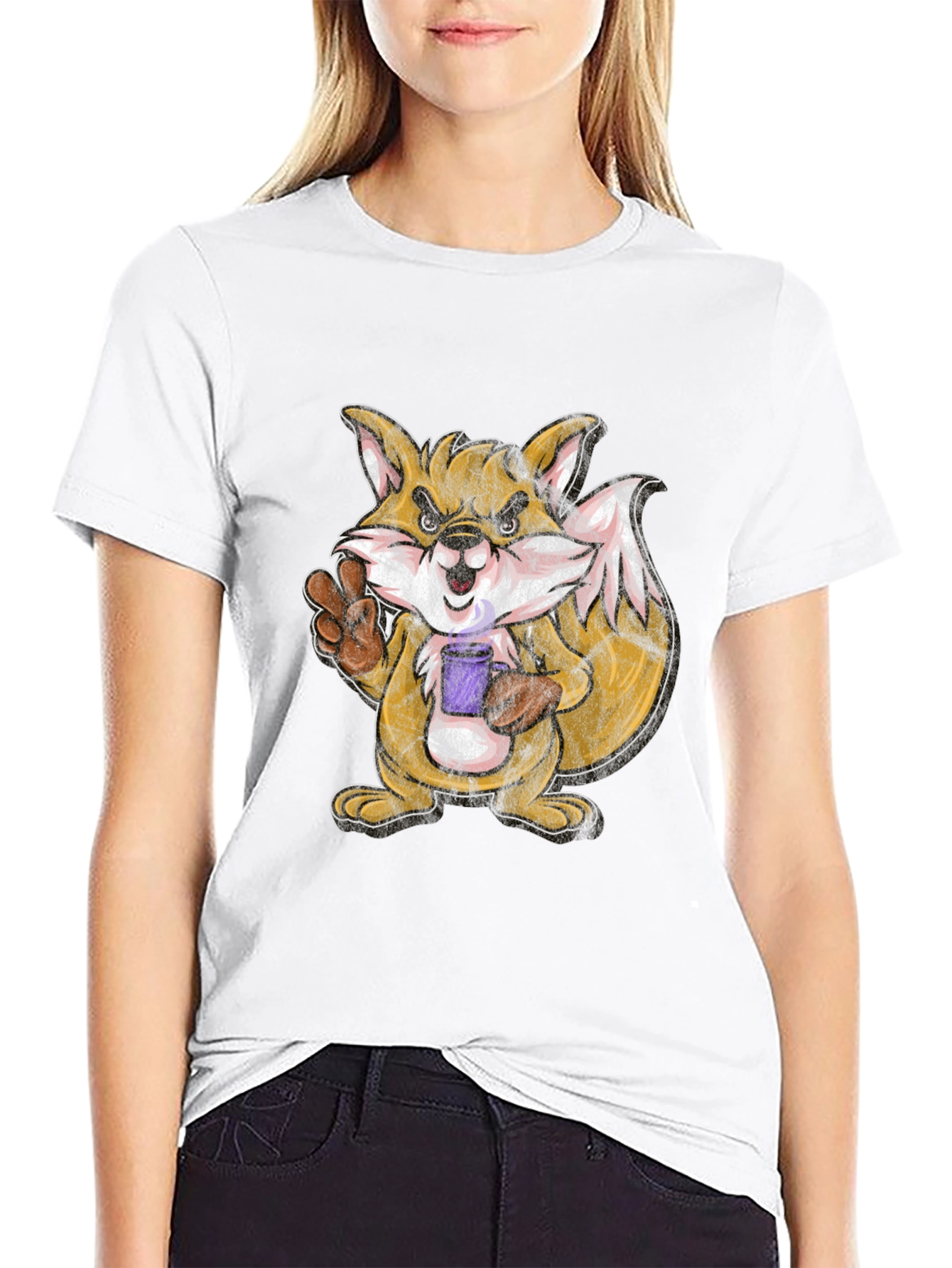 Cool Fox Coffee T-Shirt
