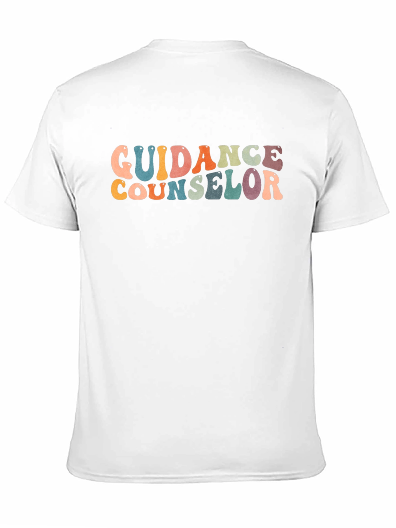 Guidance Counselor Retro Style Black T-Shirt