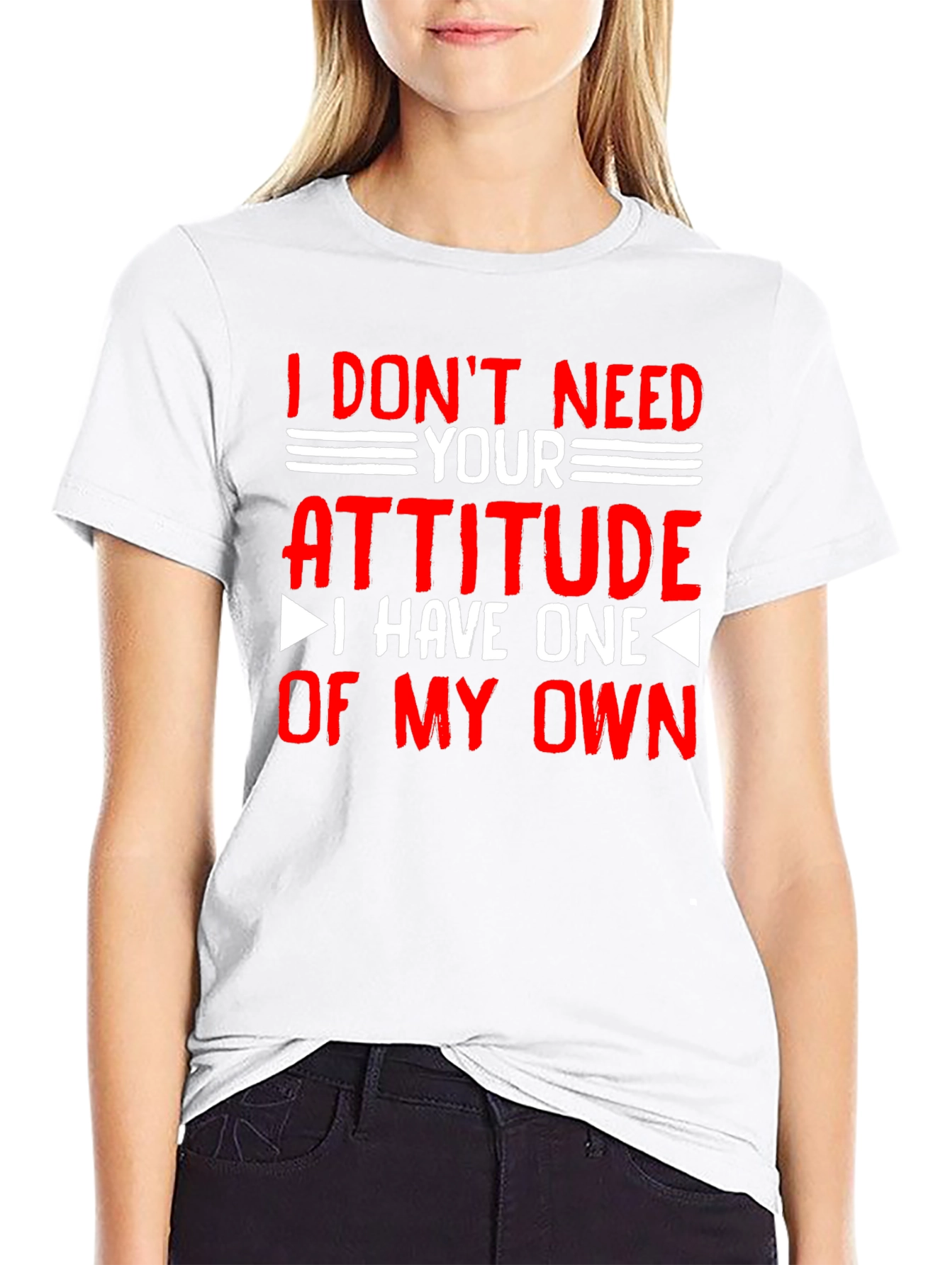 Attitude T-Shirt - Sarcastic Graphic Tee