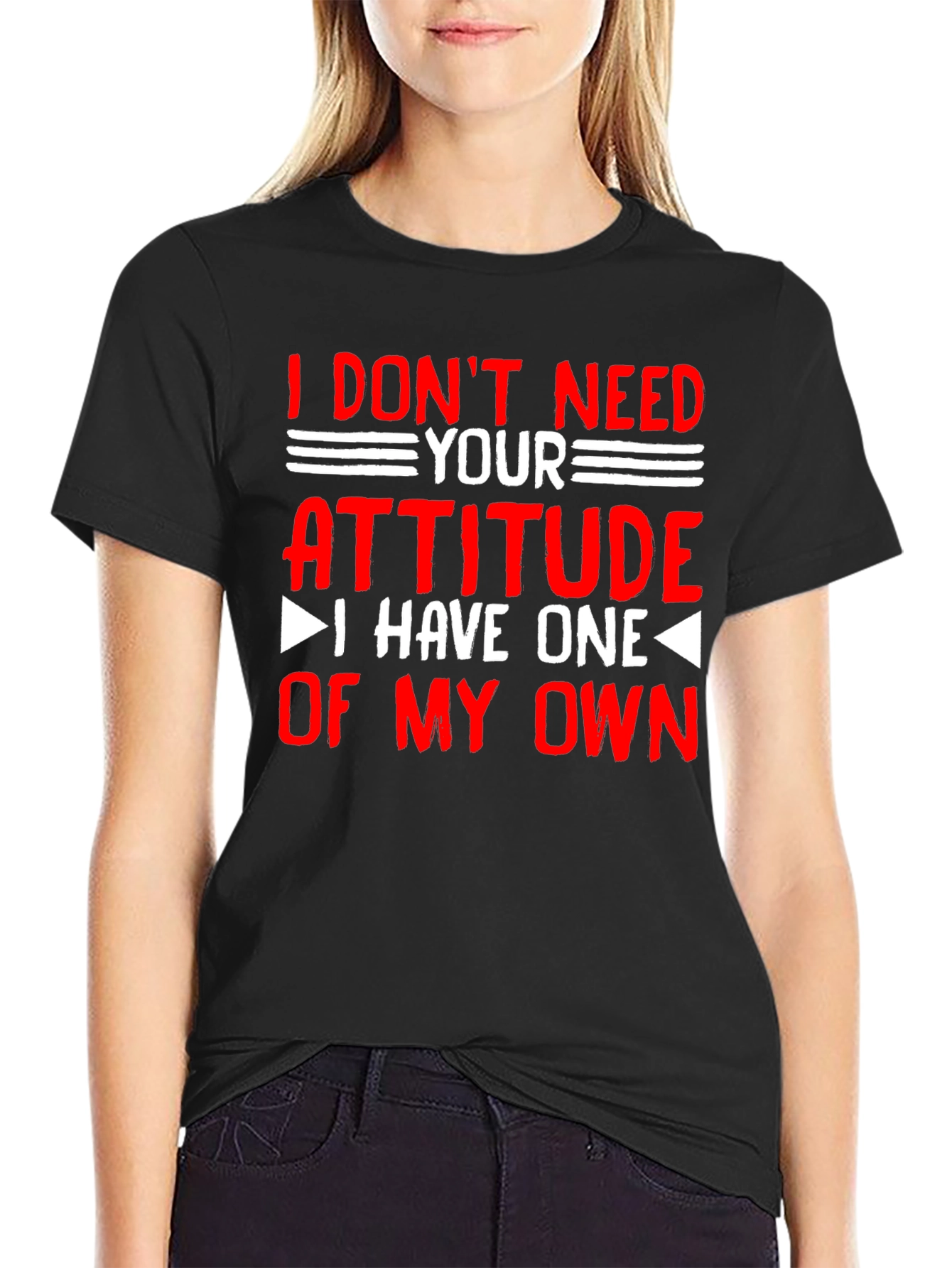 Attitude T-Shirt - Sarcastic Graphic Tee