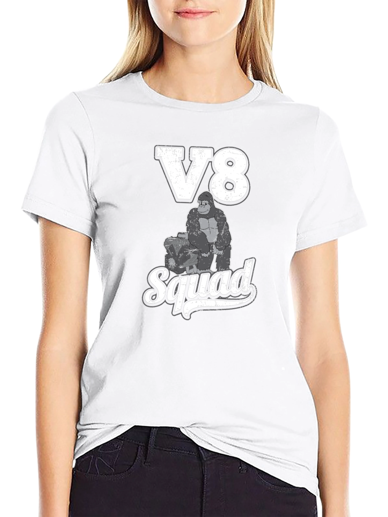 V8 Squad Gorilla Graphic T-Shirt