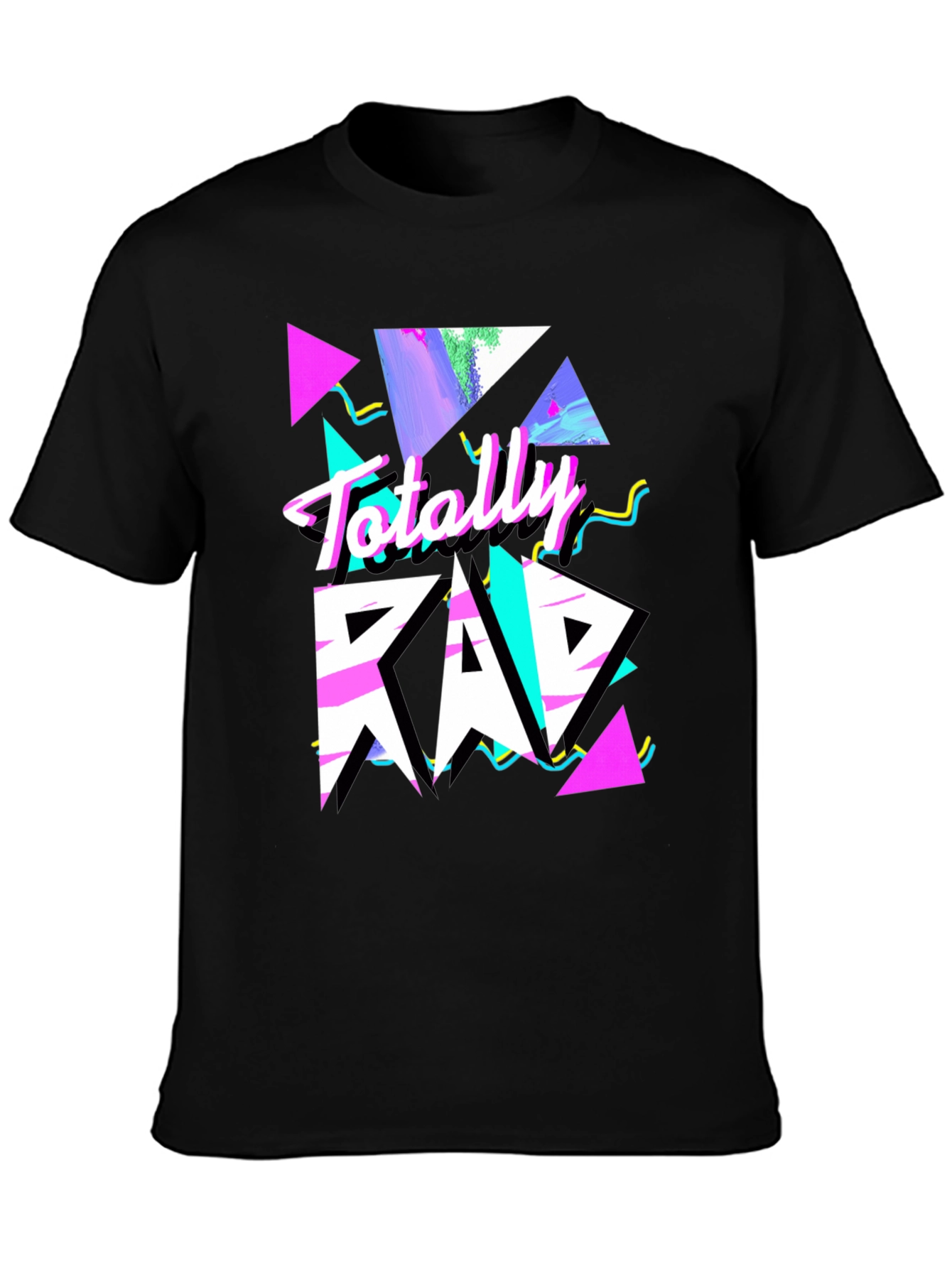 Totally Rad Graphic Tee - Retro 80s Style