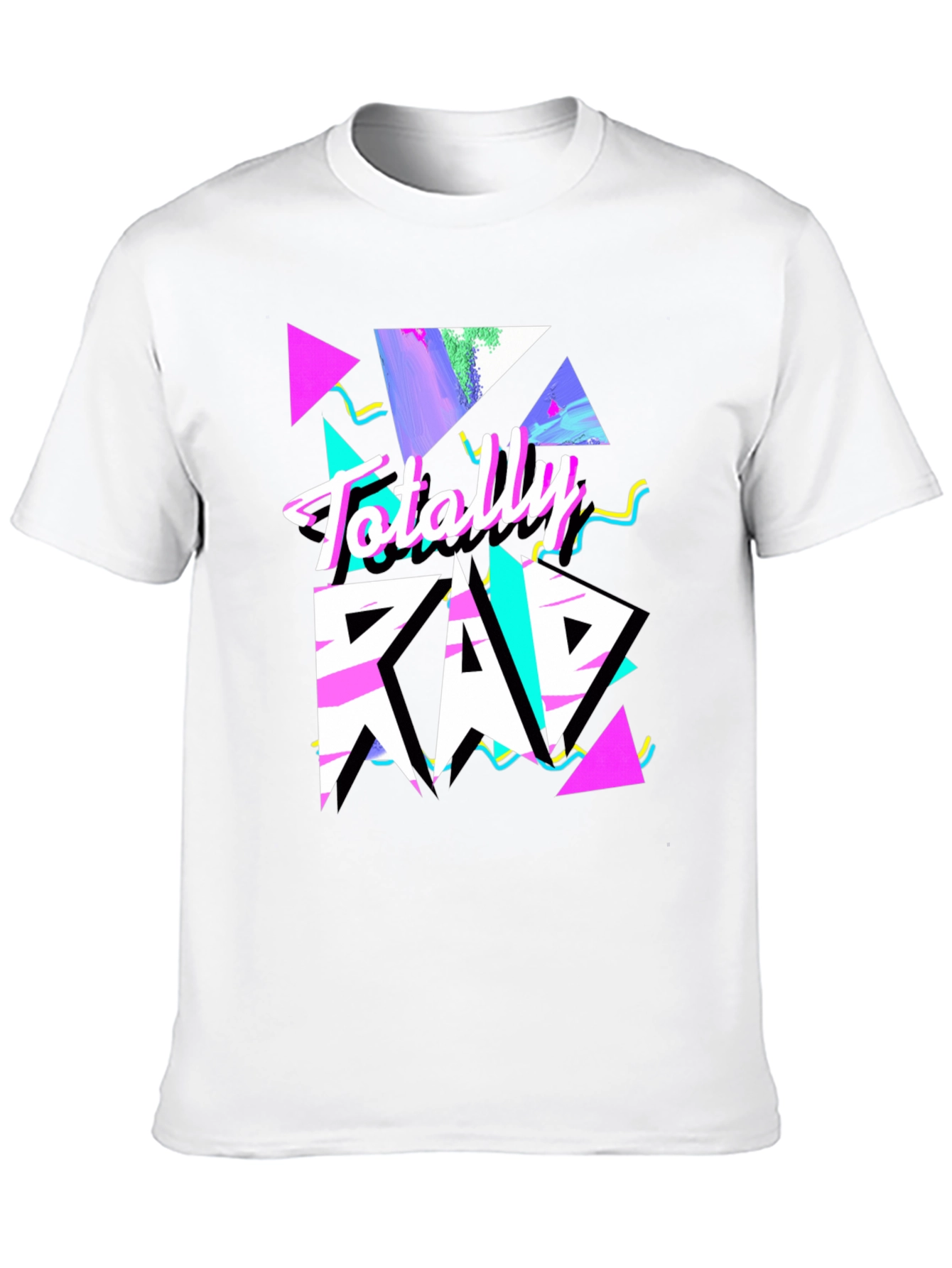 Totally Rad Graphic Tee - Retro 80s Style