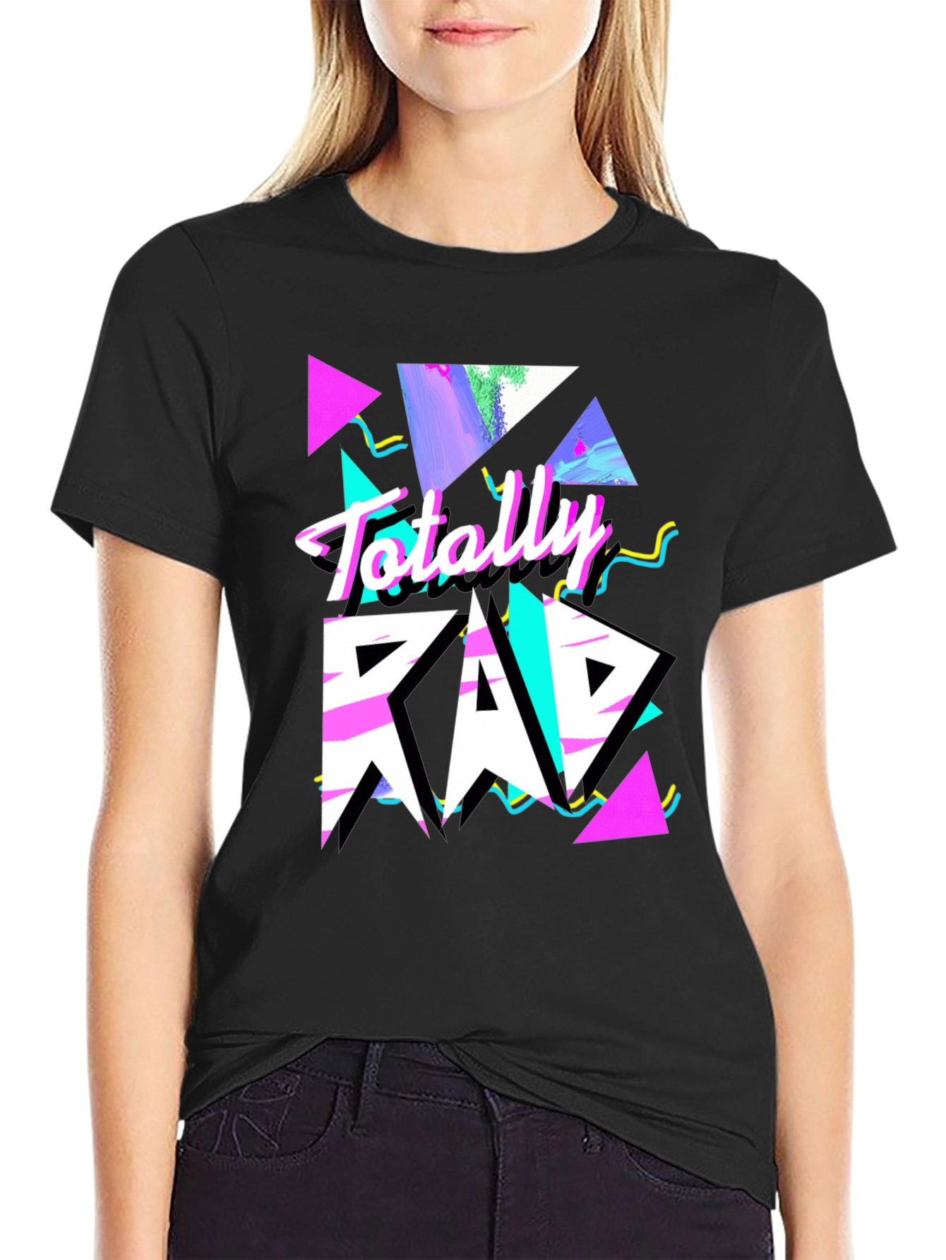 Totally Rad Graphic Tee - Retro 80s Style