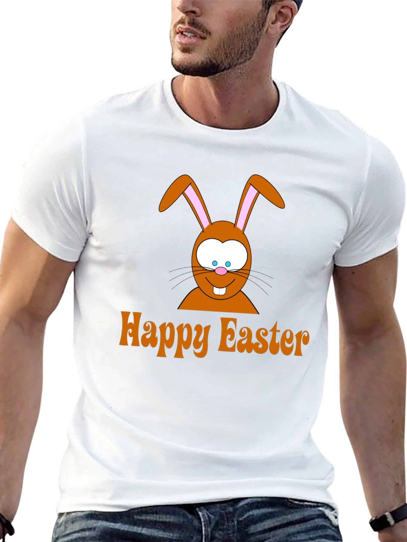 Happy Easter Bunny Graphic T-Shirt