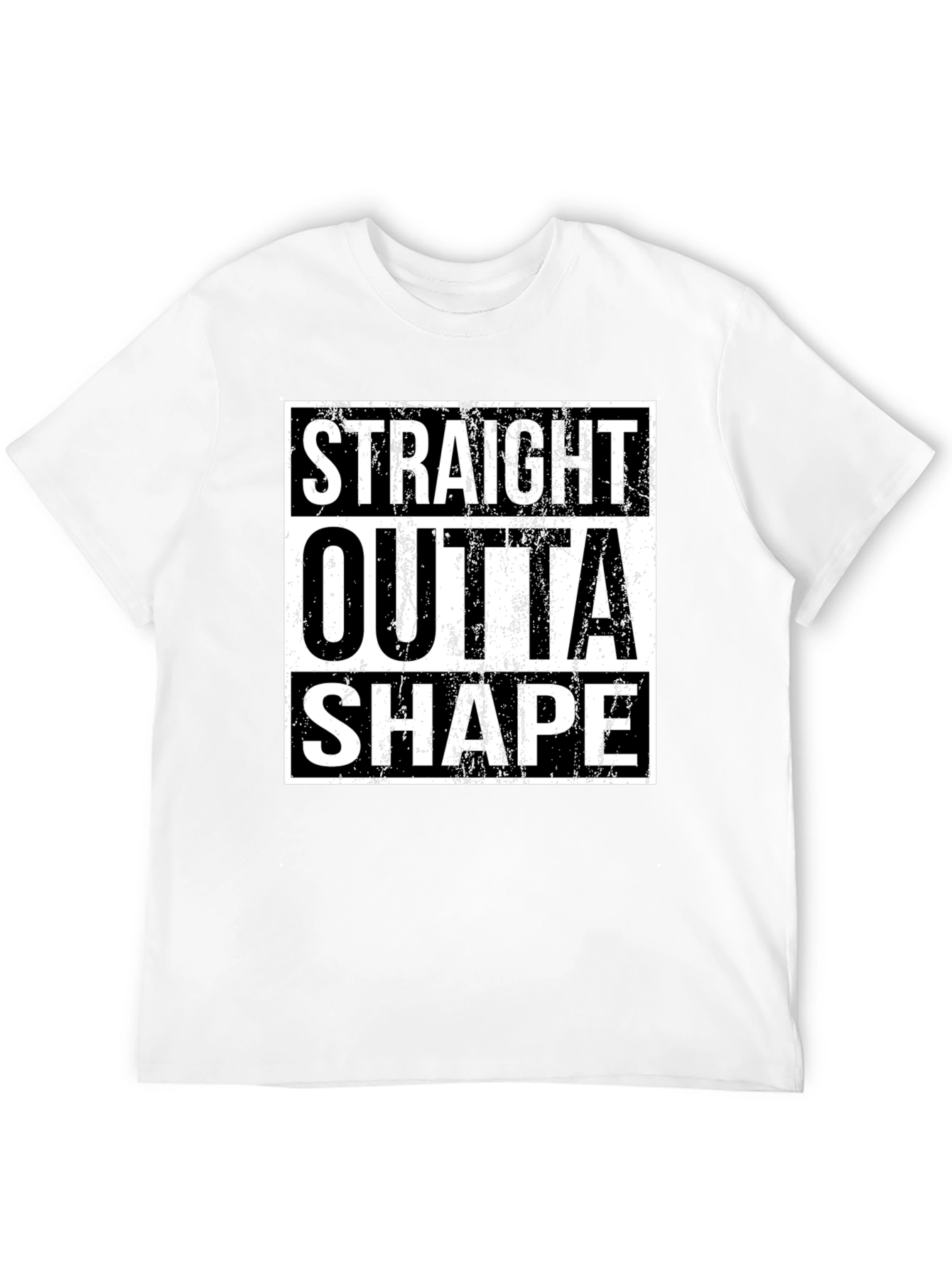 Straight Outta Shape Graphic T-Shirt