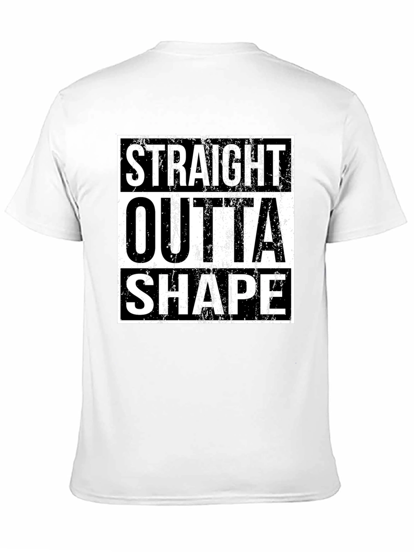 Straight Outta Shape Graphic T-Shirt