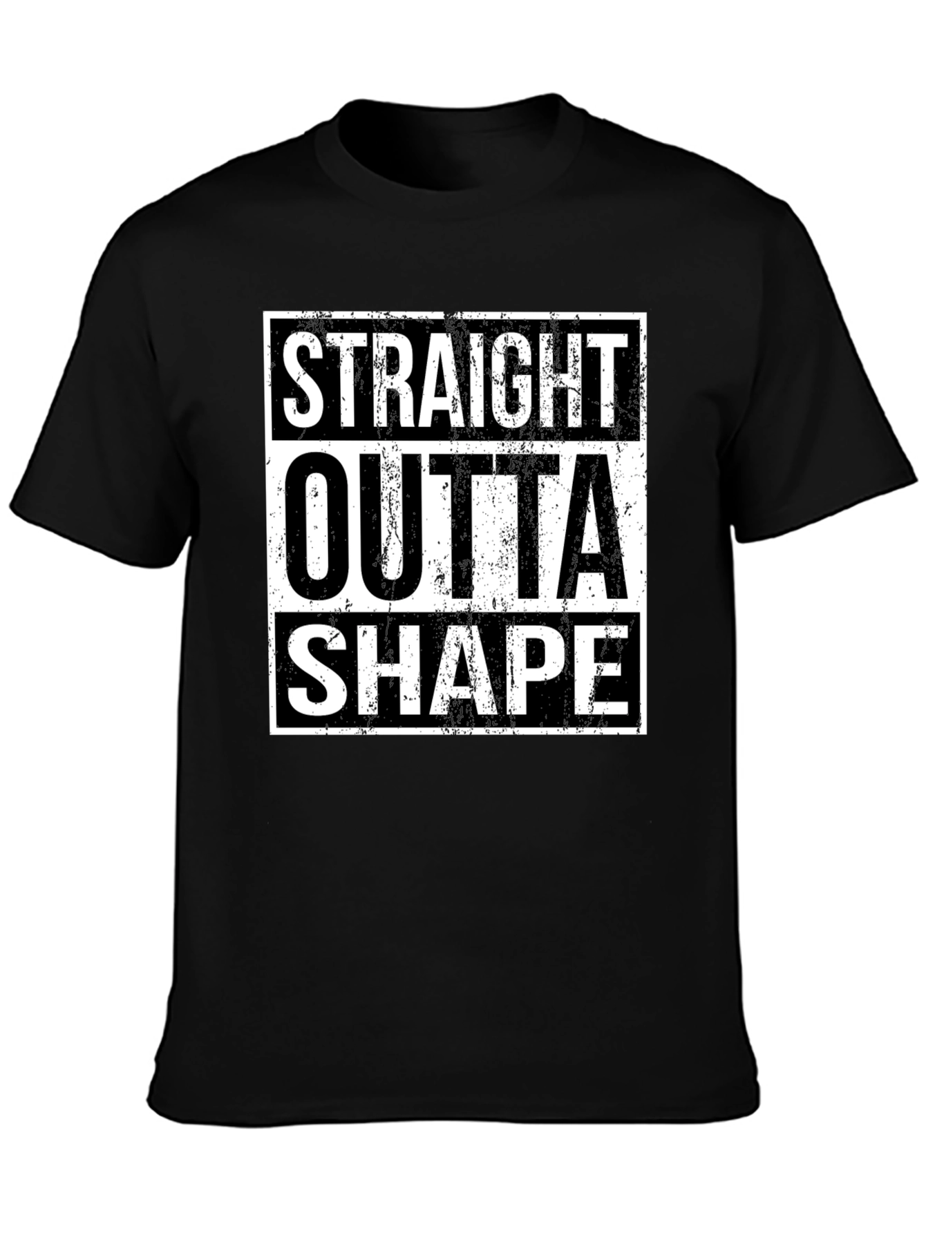 Straight Outta Shape Graphic T-Shirt