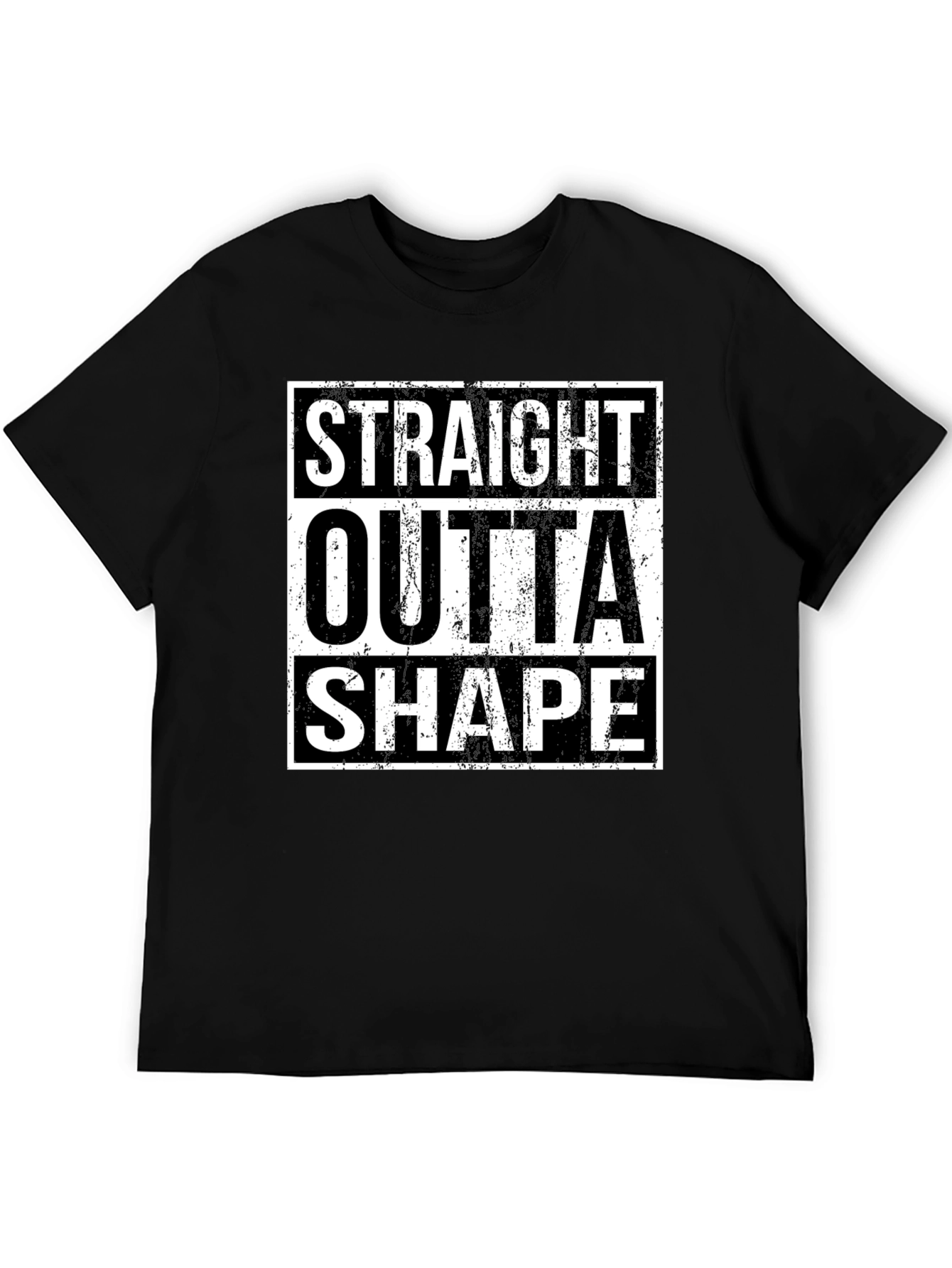 Straight Outta Shape Graphic T-Shirt