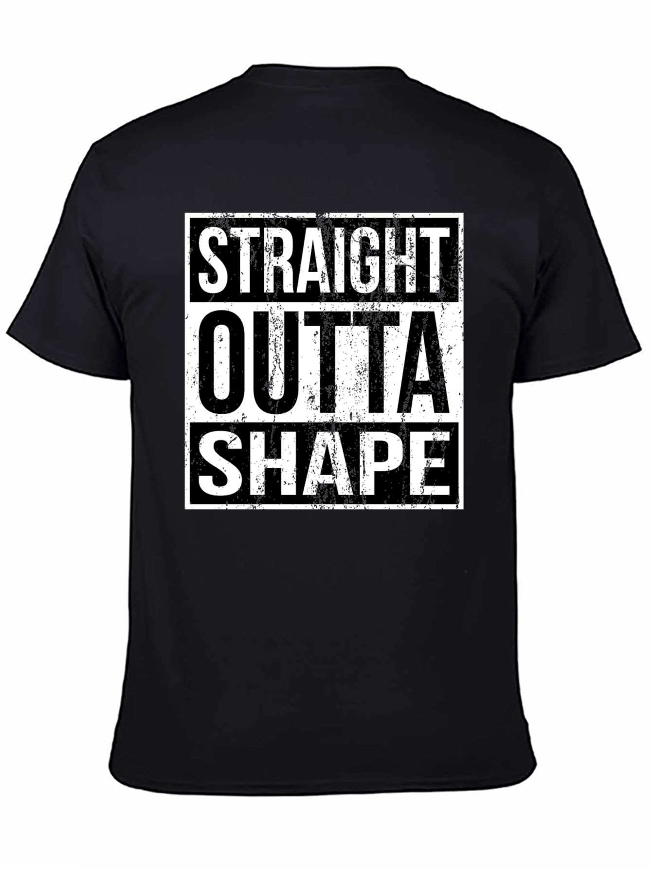 Straight Outta Shape Graphic T-Shirt