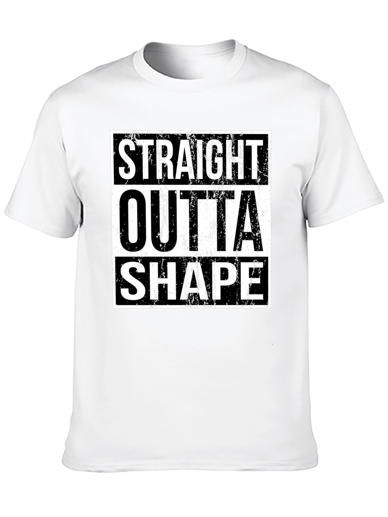 Straight Outta Shape Graphic T-Shirt