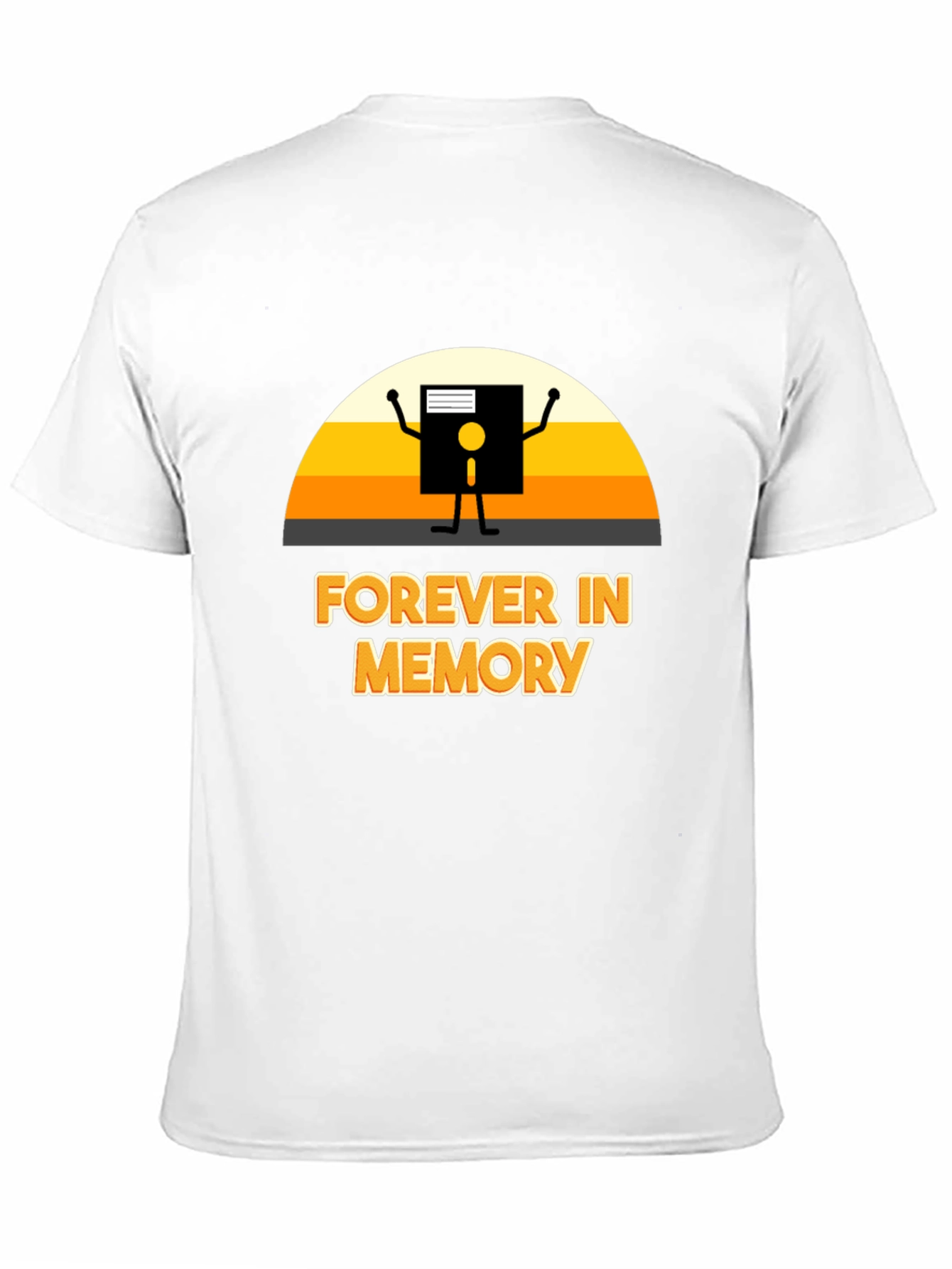 Forever in Memory Floppy Disk Graphic Tee