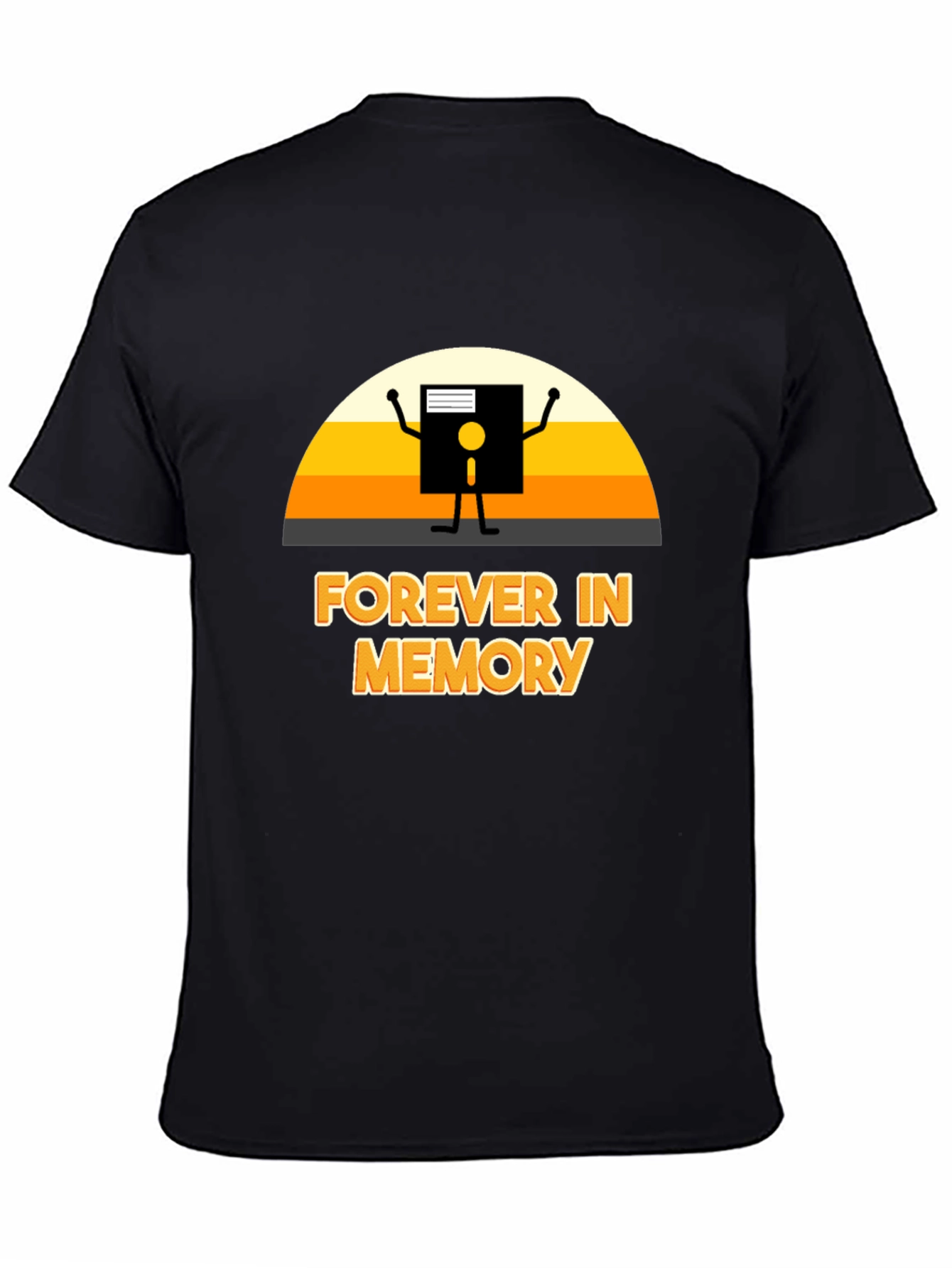 Forever in Memory Floppy Disk Graphic Tee