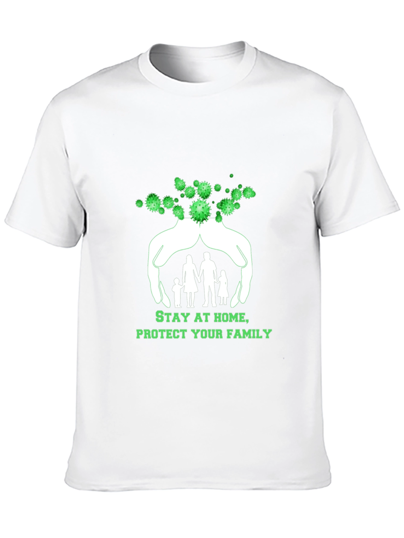 Stay Home Protect Family T-Shirt