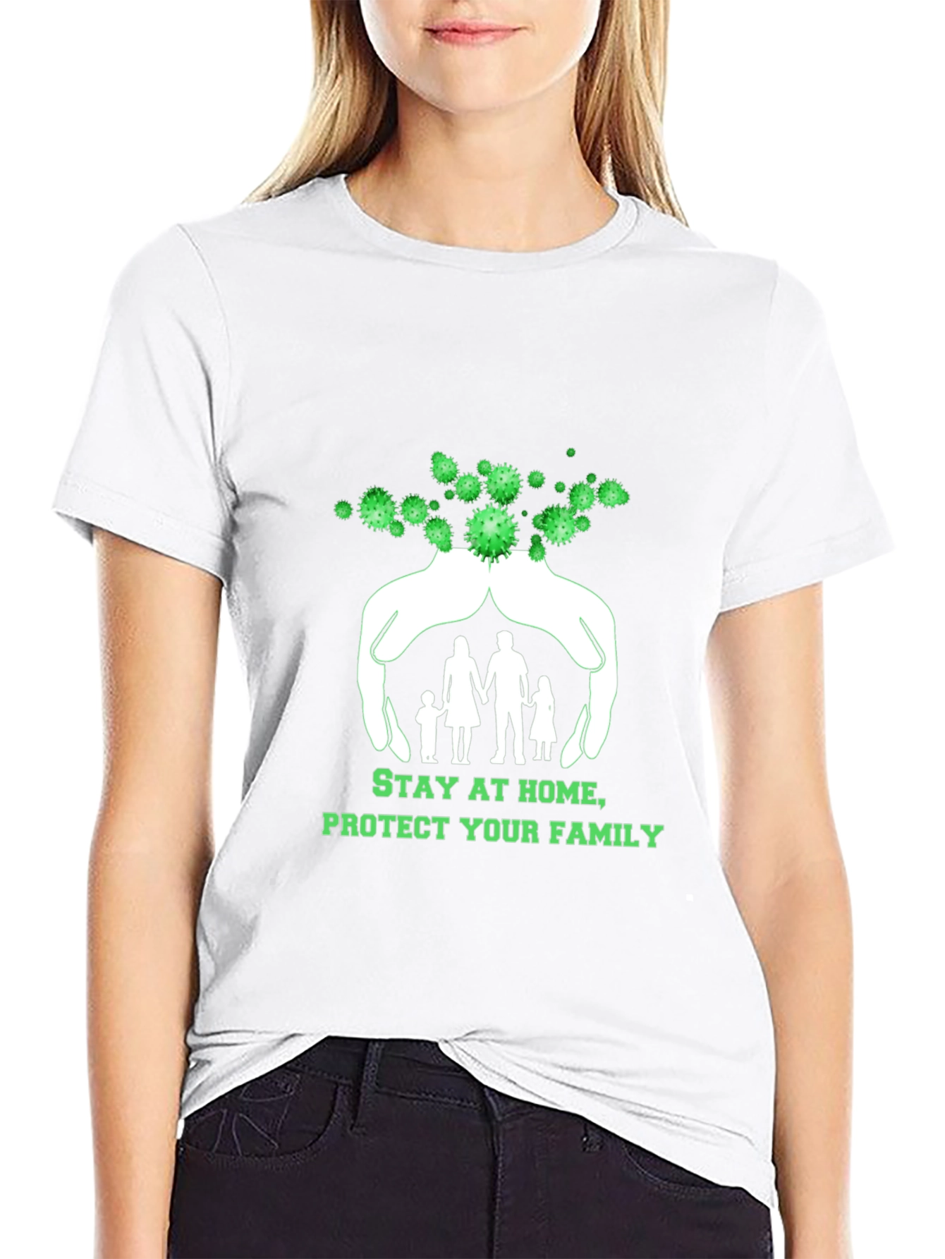 Stay Home Protect Family T-Shirt