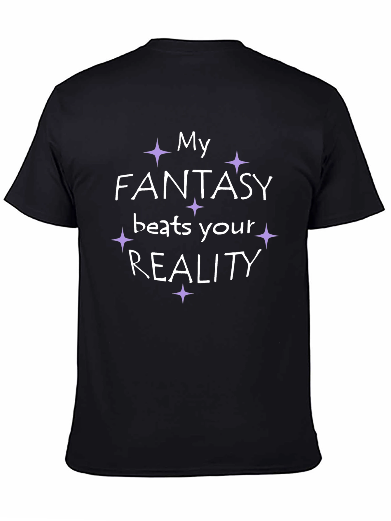 Fantasy Beats Reality Graphic Tee