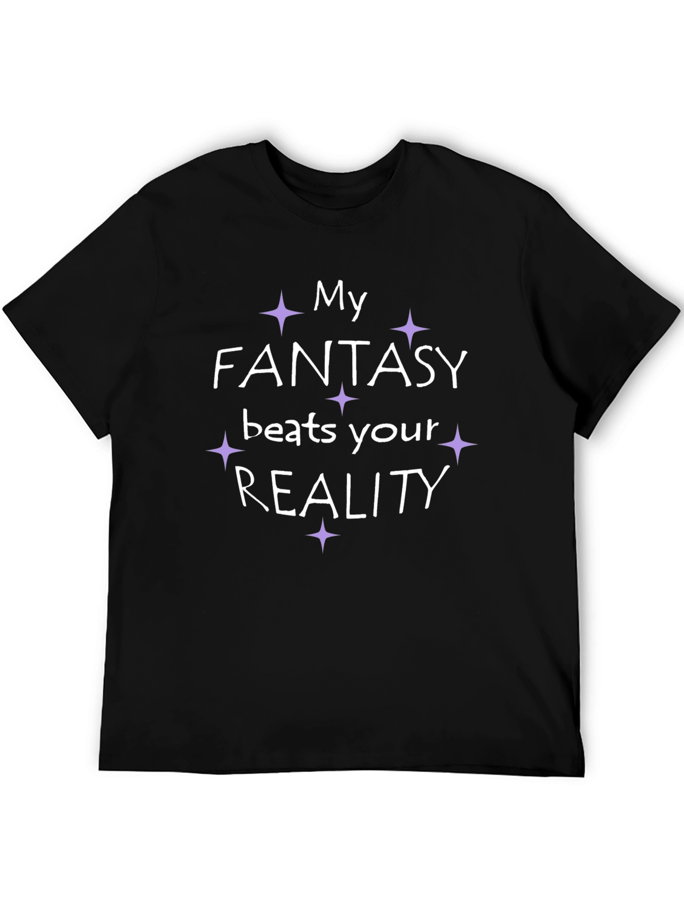 Fantasy Beats Reality Graphic Tee