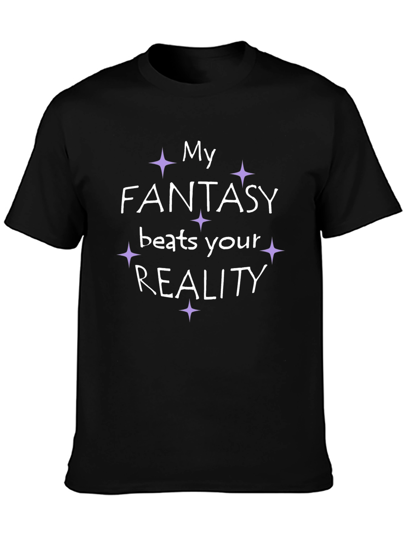 Fantasy Beats Reality Graphic Tee