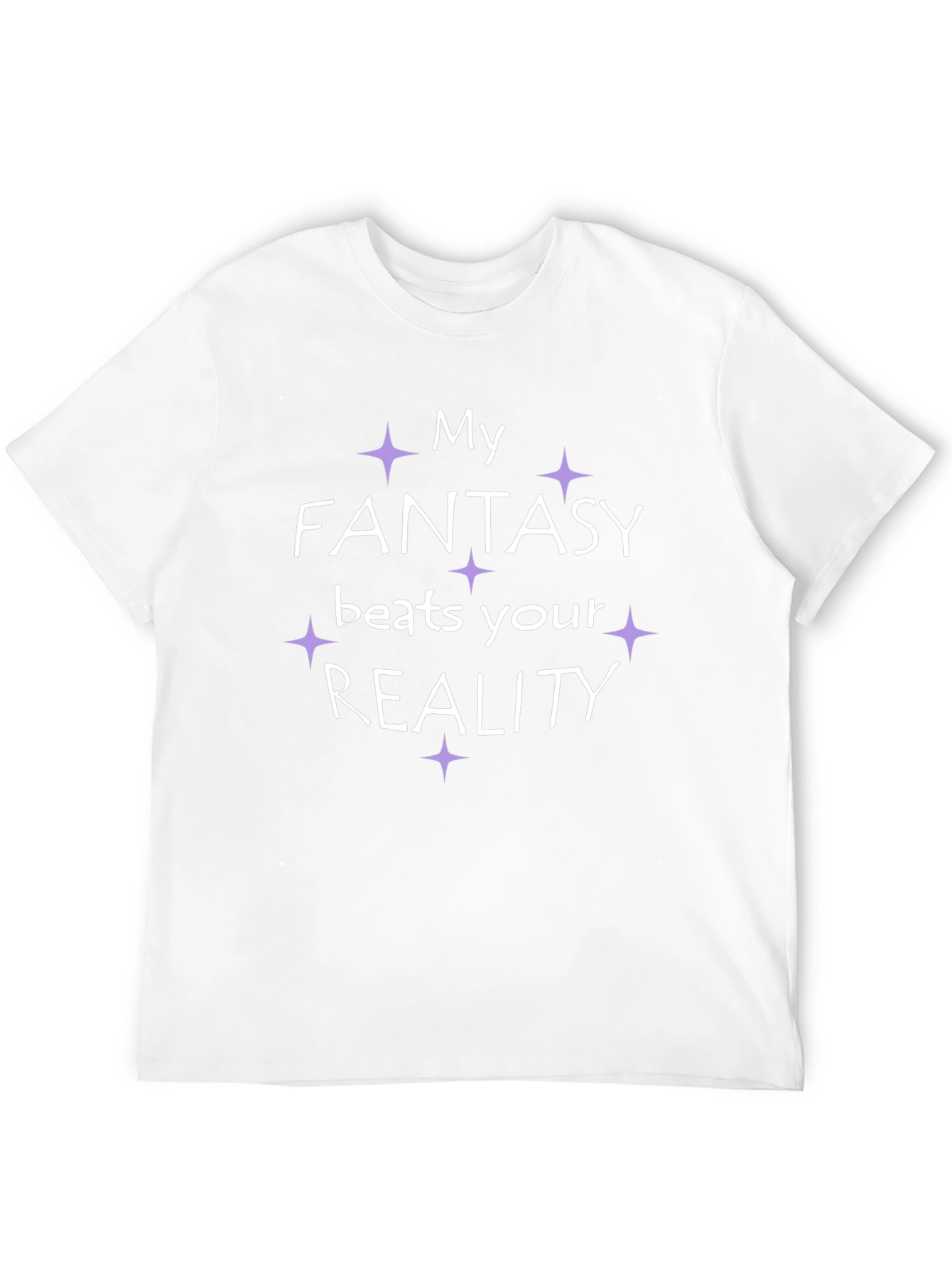 Fantasy Beats Reality Graphic Tee