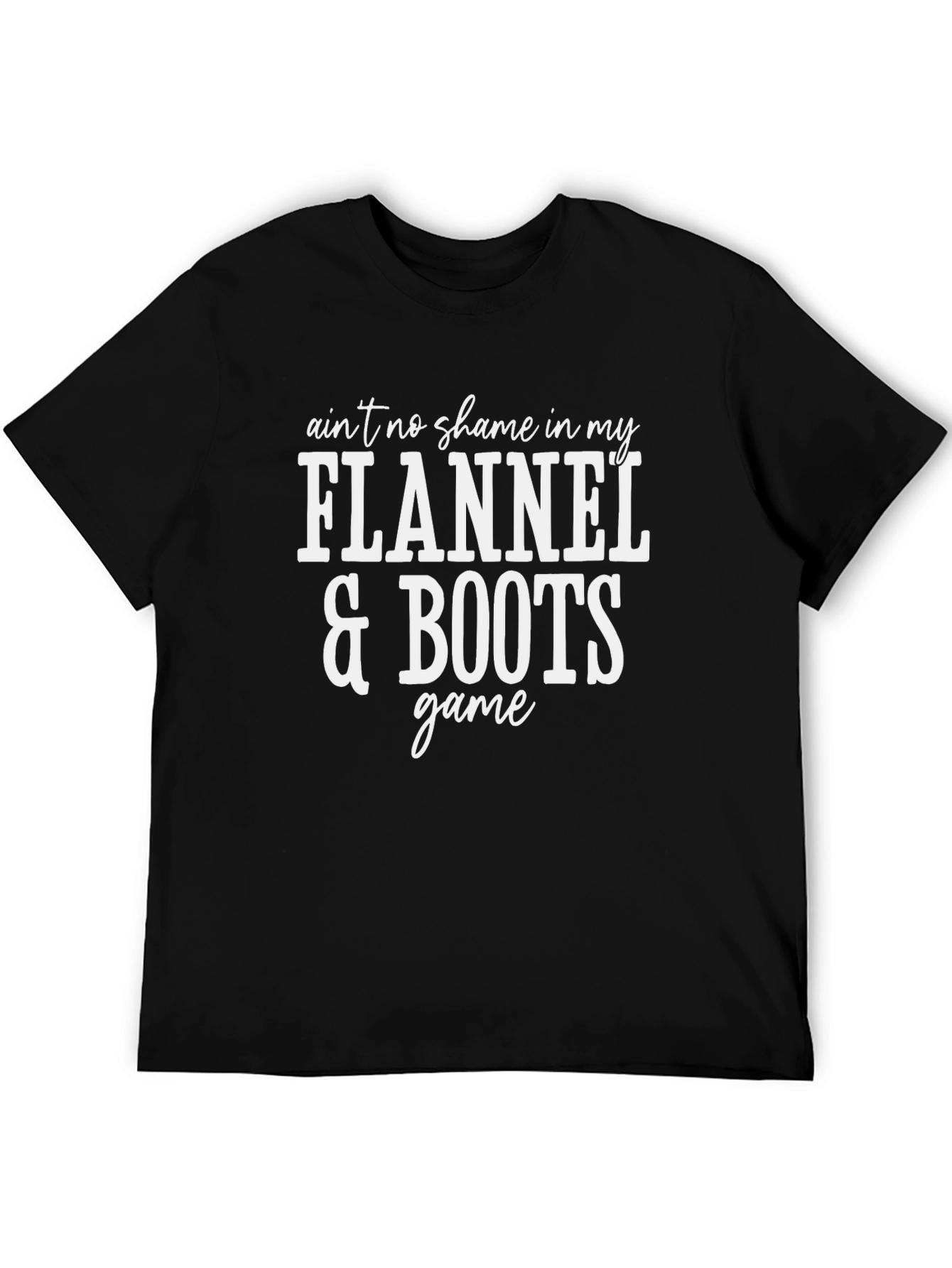 Flannel & Boots Graphic Tee