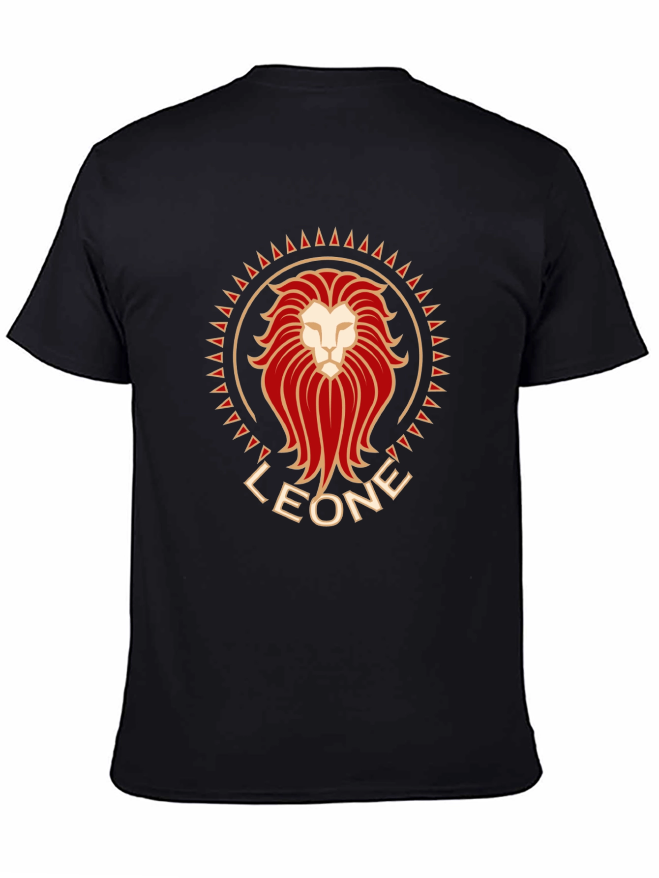 LEONE Graphic Tee - Lion Head Design