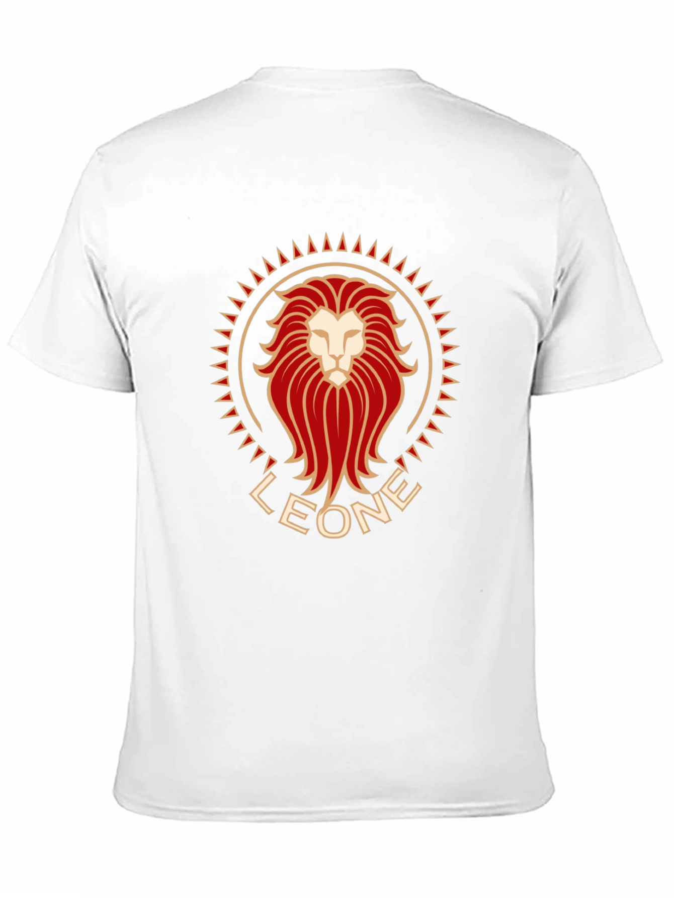 LEONE Graphic Tee - Lion Head Design