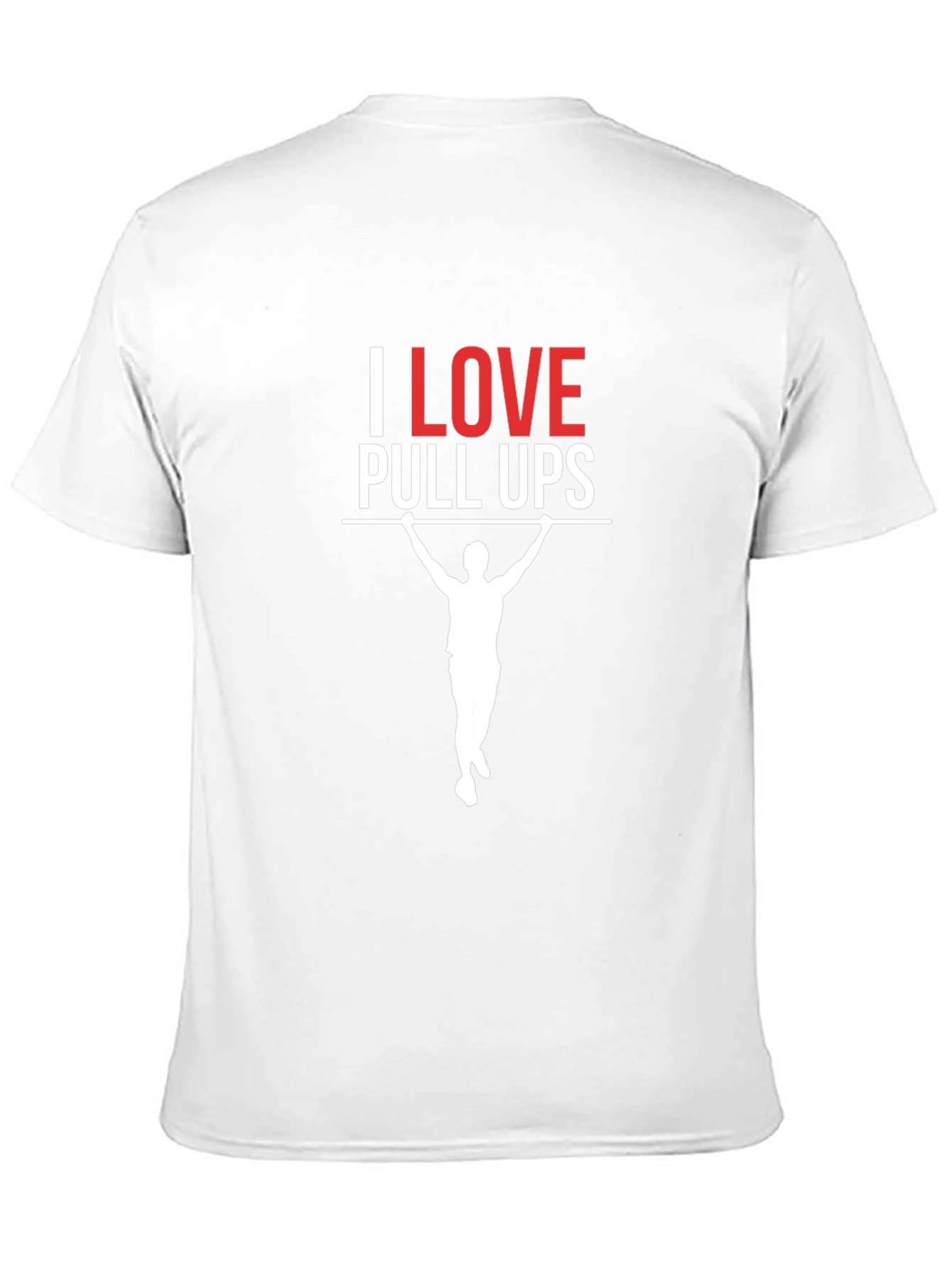 I Love Pull Ups Graphic T-Shirt - Black