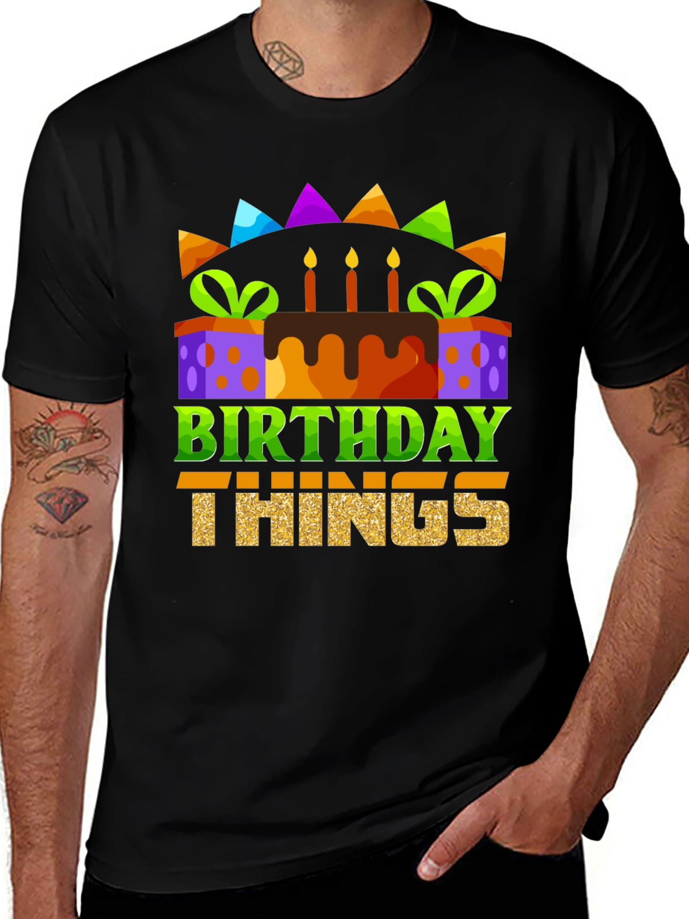 Birthday Things Graphic Tee