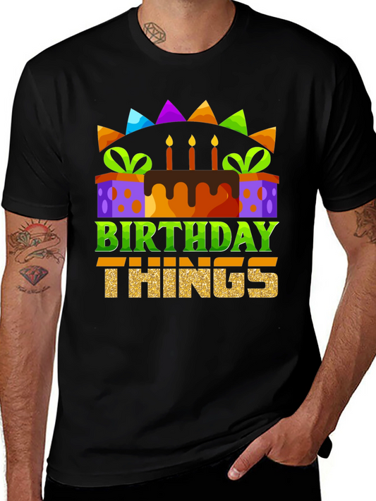 Birthday Things Graphic Tee