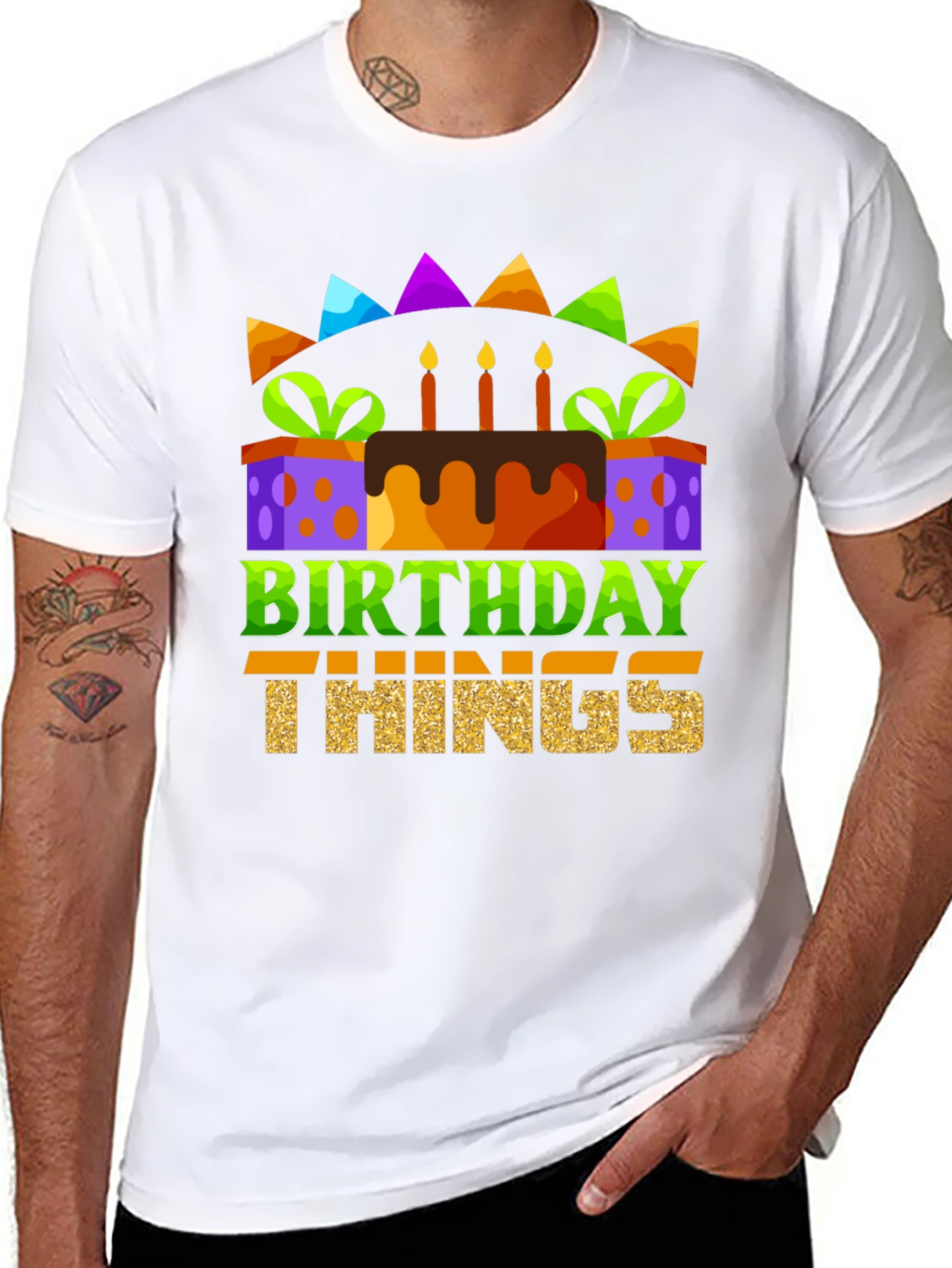 Birthday Things Graphic Tee