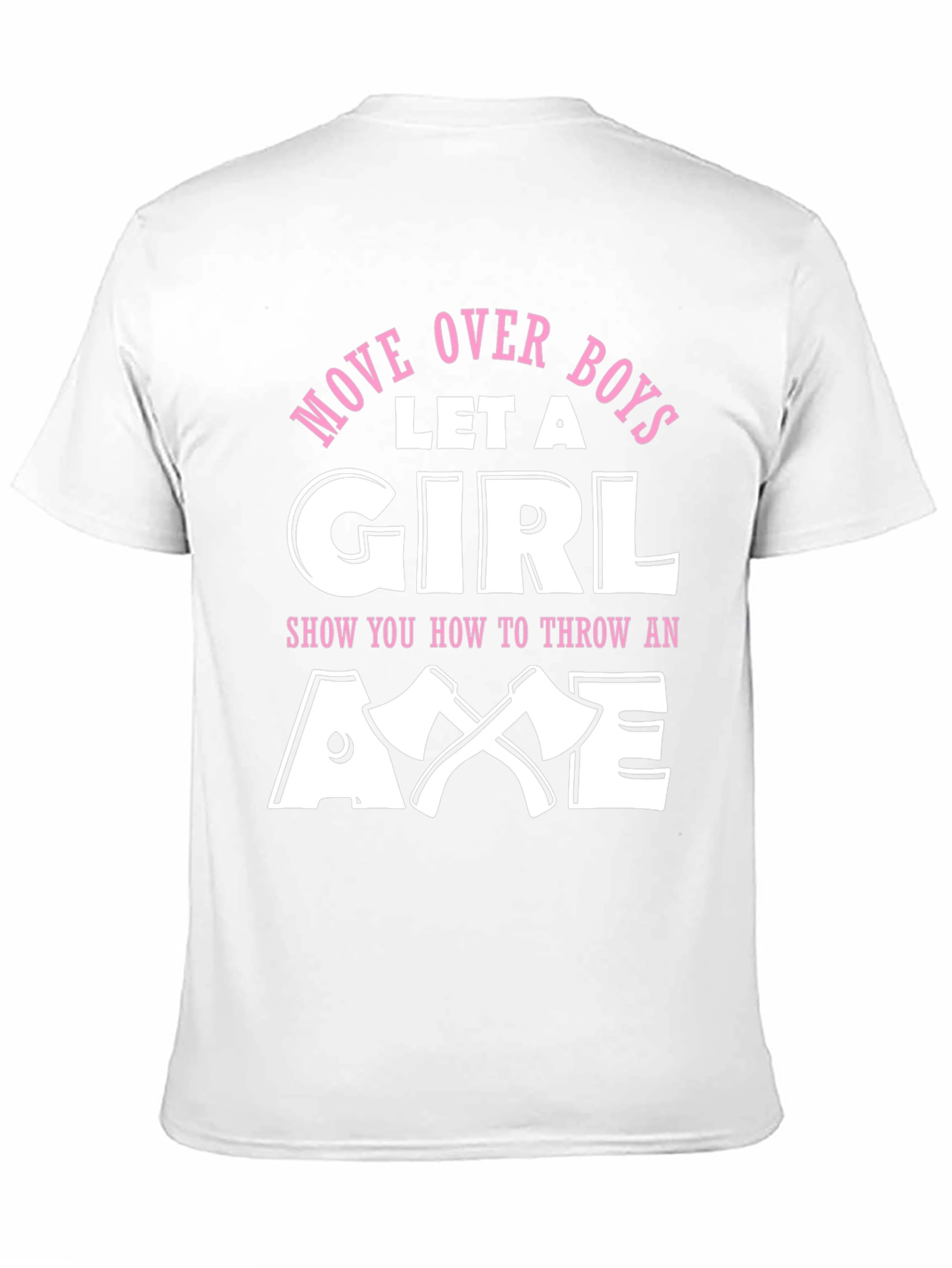 Girl Axe Thrower T-Shirt - Black Humor Tee