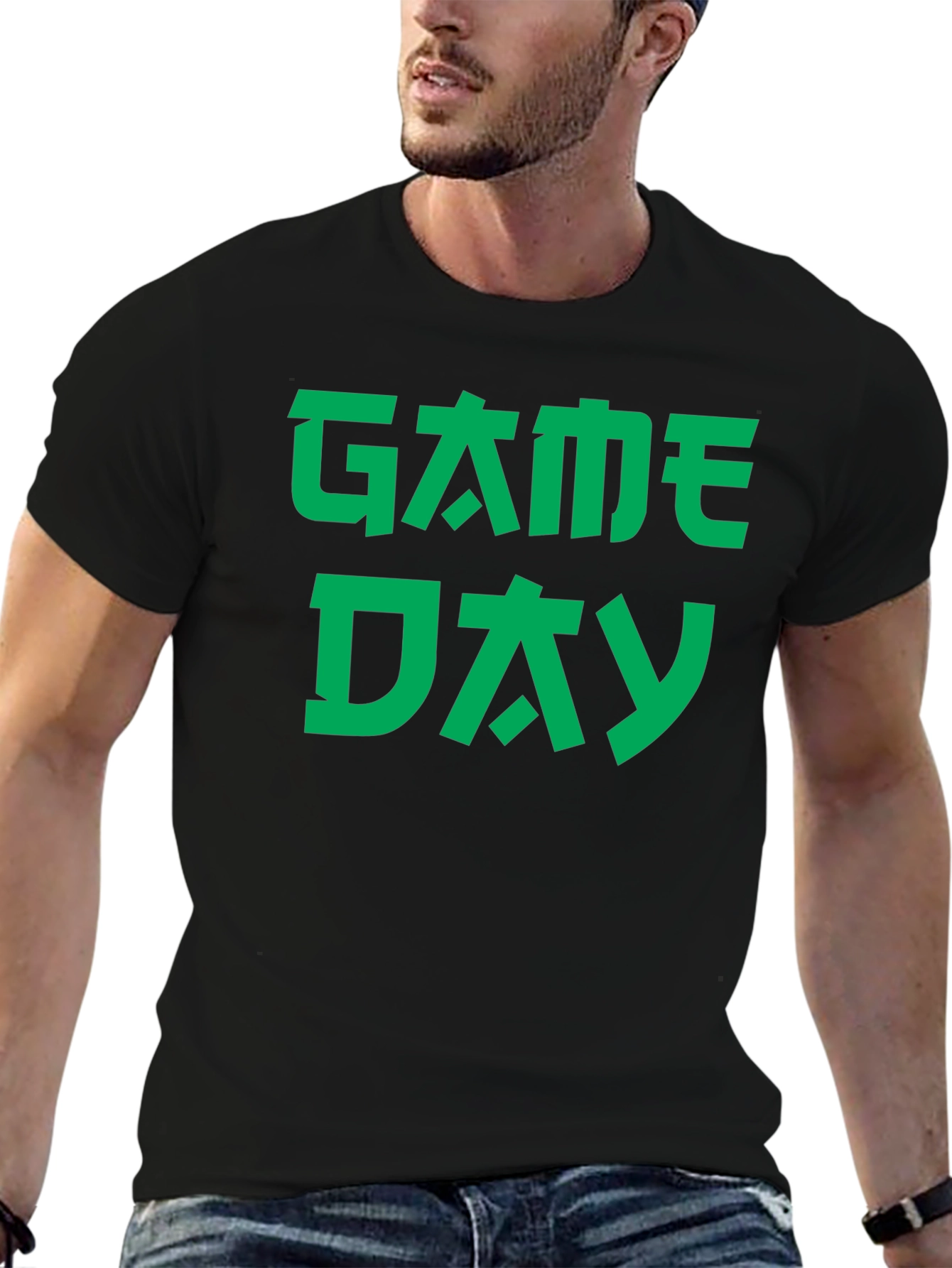 Game Day Graphic Tee - Japanese Style Design