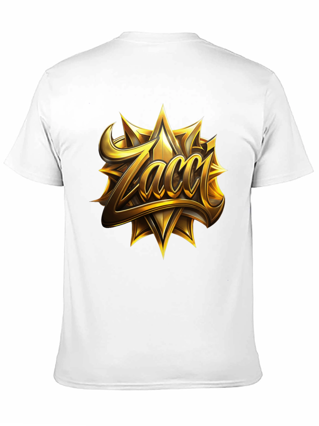 Zacci Gold Emblem Black T-Shirt