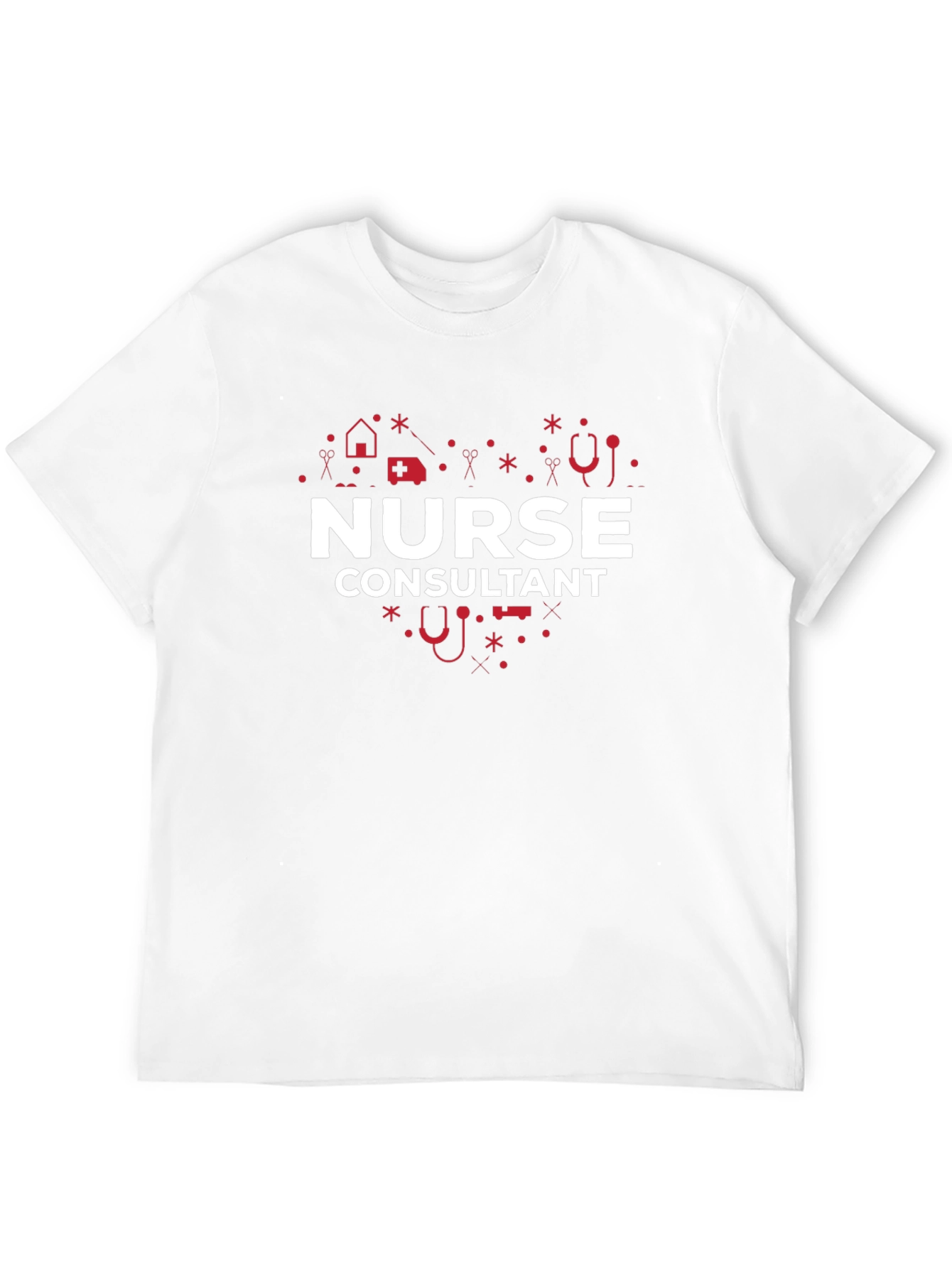 Nurse Consultant Heart Graphic Tee