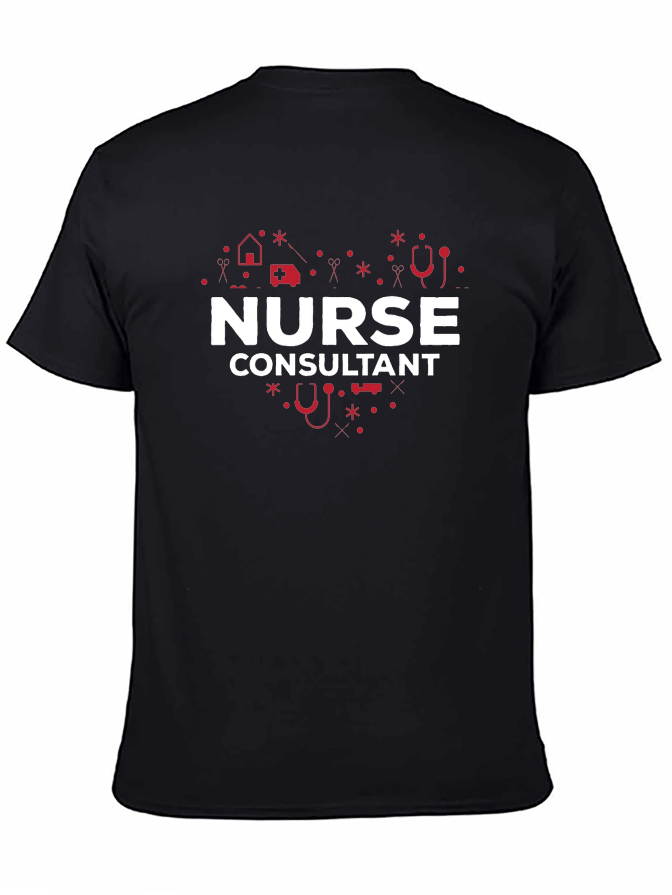 Nurse Consultant Heart Graphic Tee