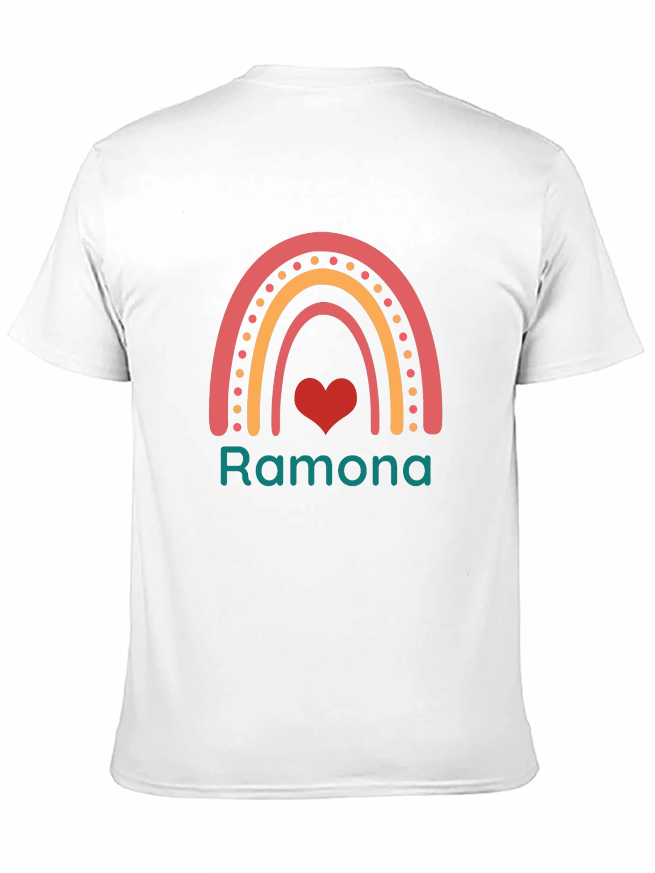 Ramona Rainbow Heart Tee