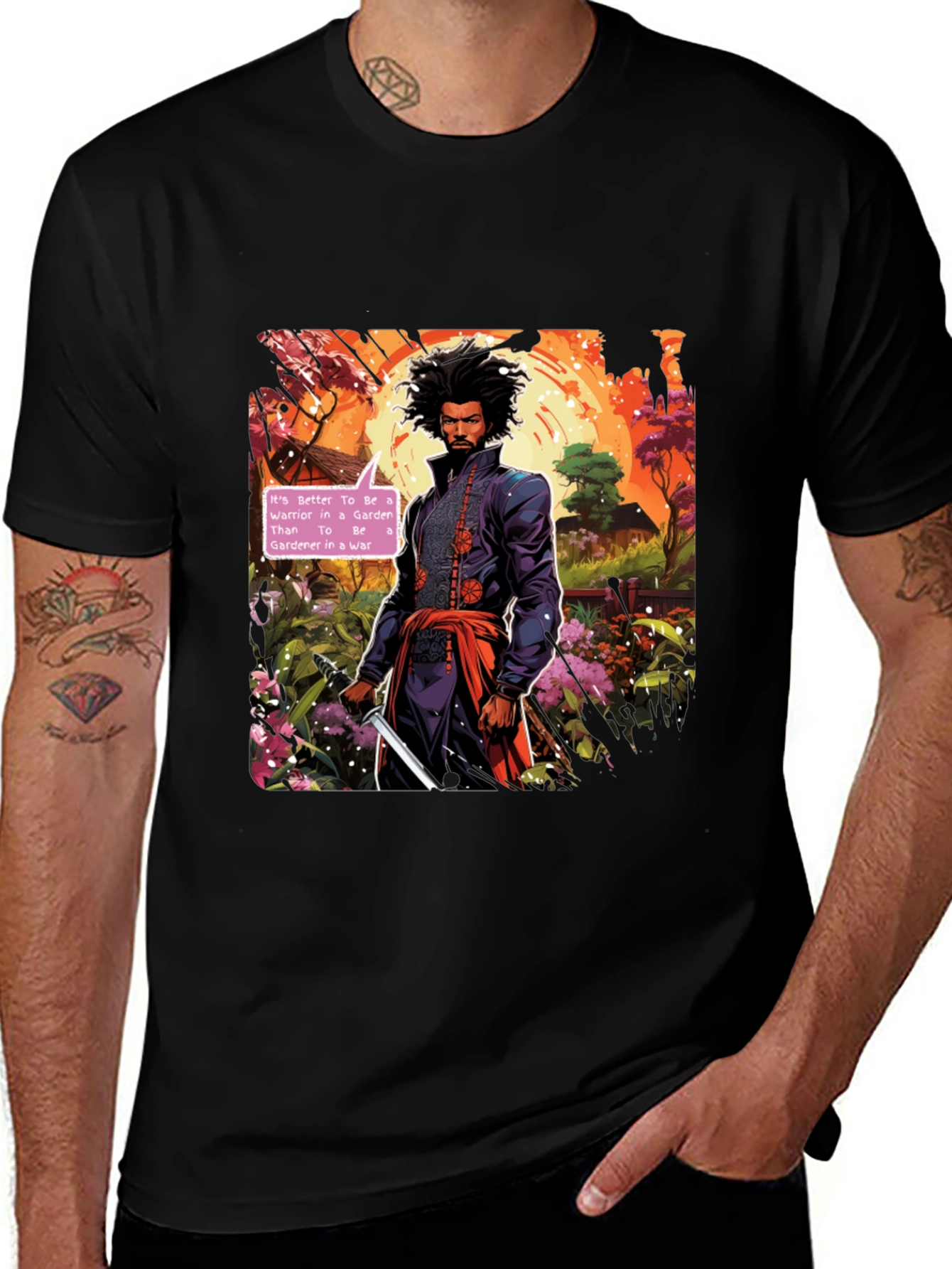 Warrior in a Garden T-Shirt