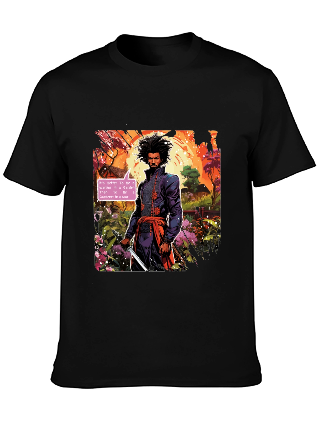 Warrior in a Garden T-Shirt