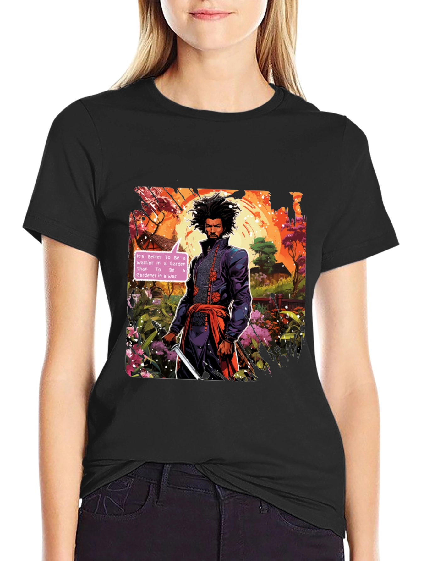 Warrior in a Garden T-Shirt