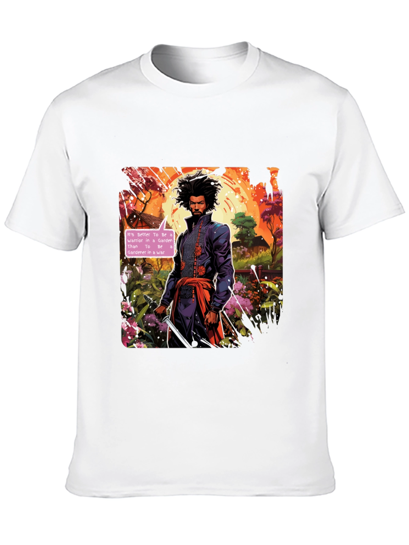 Warrior in a Garden T-Shirt