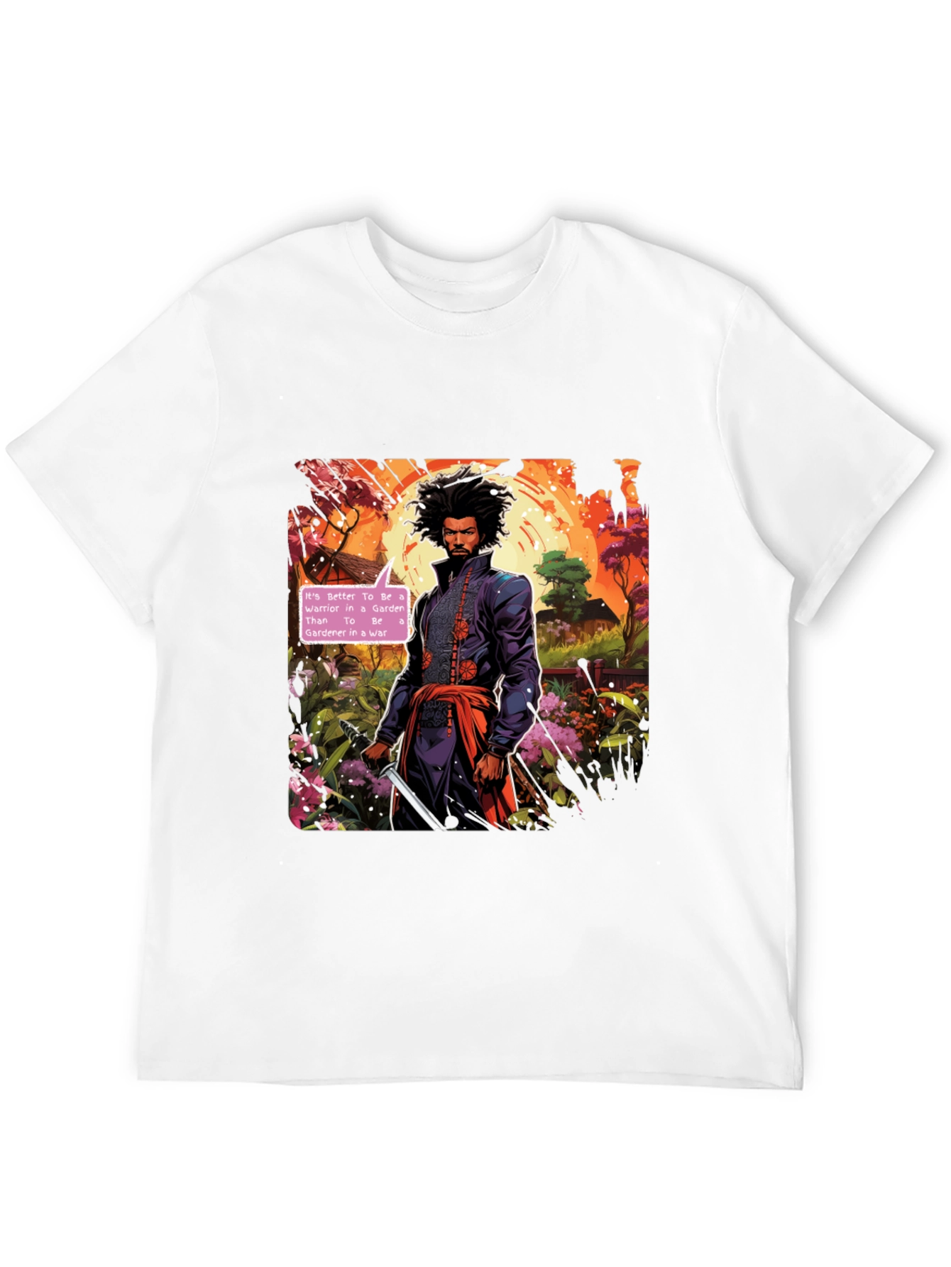 Warrior in a Garden T-Shirt