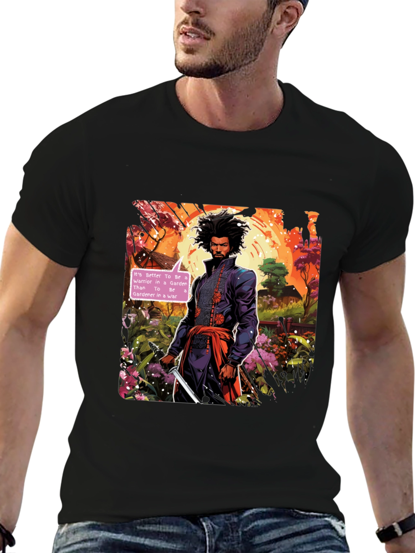 Warrior in a Garden T-Shirt